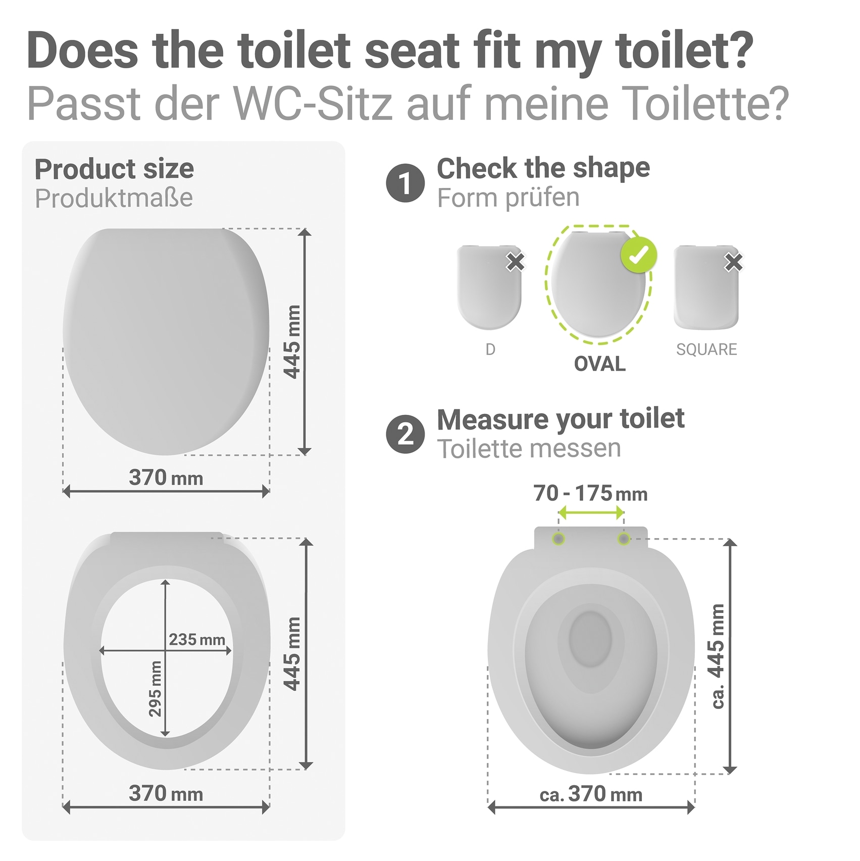 WENKO WC-Sitz »Ostuni« bruchstabiler Toilettensitz, belastbar bis 300 kg, mit Absenkautomatik