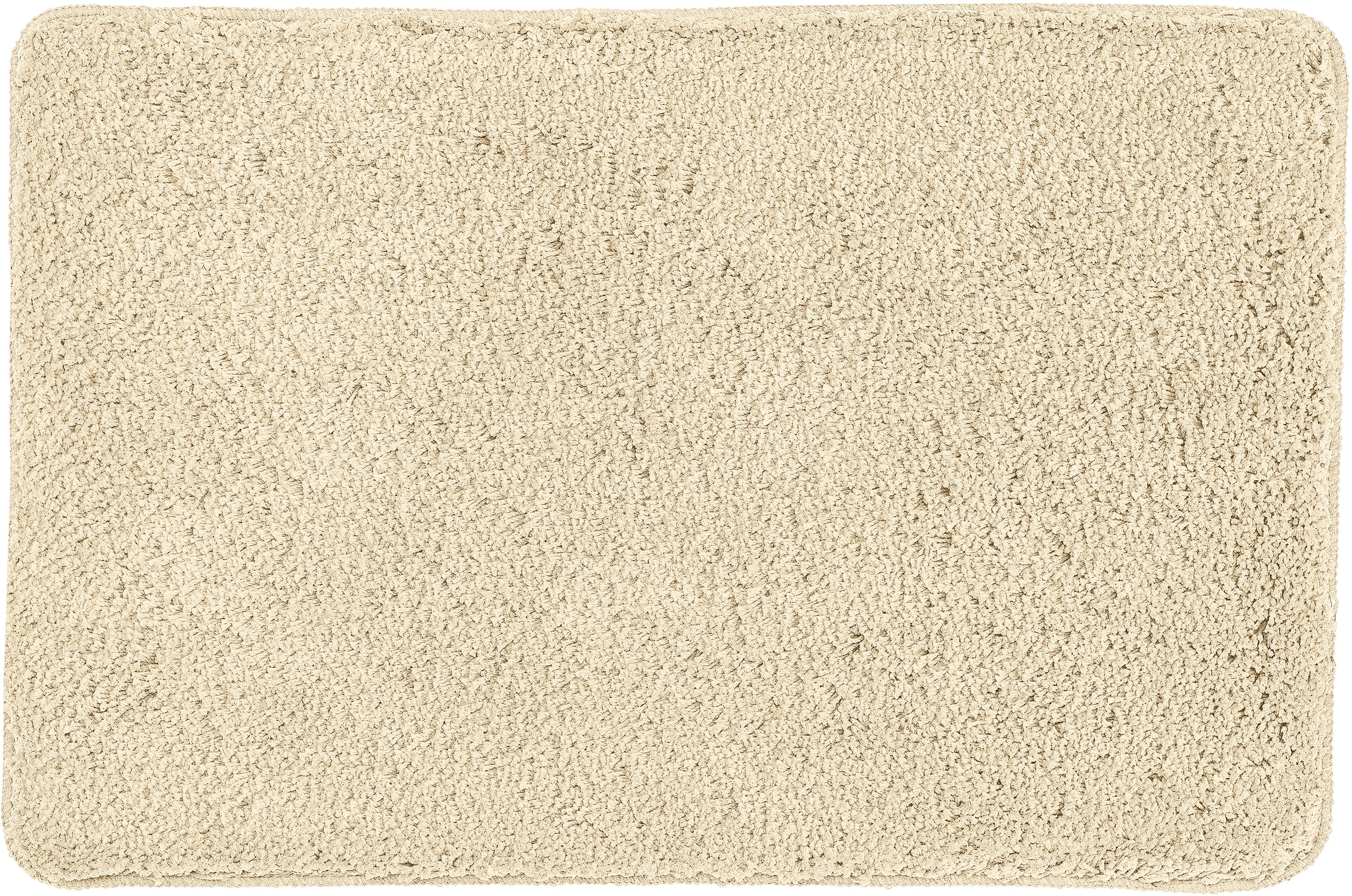 KLEINE WOLKE Badematte »»Scott«« Höhe 12 mm rutschhemmend beschichtet fußbodenheizungsgeeignet Badteppich, Uni Farben, weich & kuschelig natur...