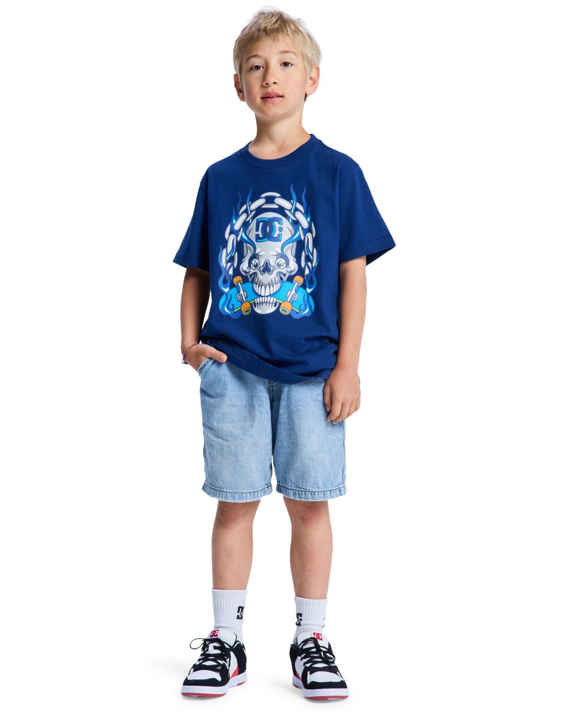 DC Shoes T-Shirt »Burning Skull«