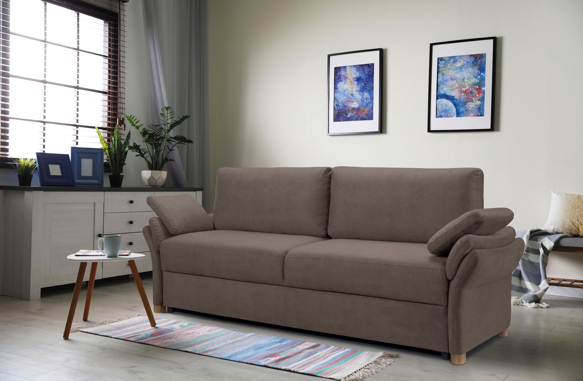 exxpo - sofa fashion 3-Sitzer »Kentt hochwertiger Sitzaufbau für hohen Sitz günstig online kaufen