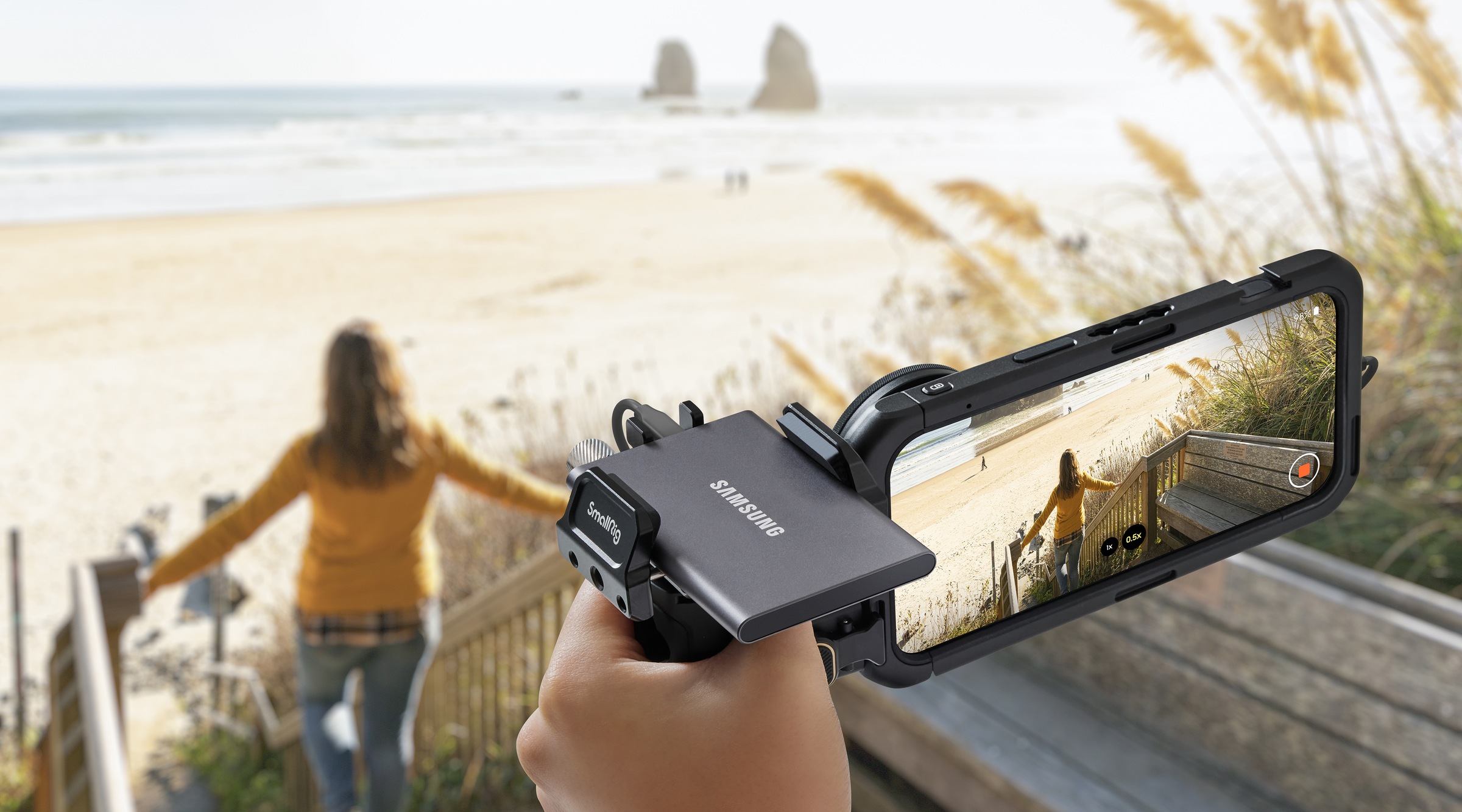 Samsung SSD-Festplatte »Portable SSD T7« 2 TB