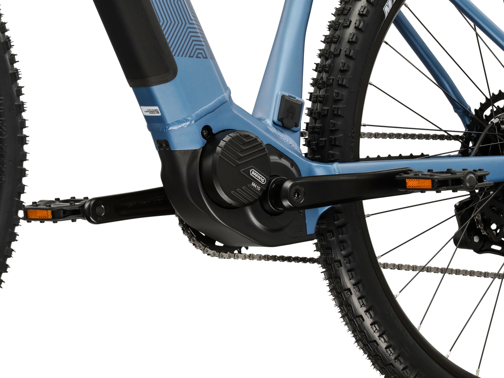 Kross »Damen Influx Hybrid 1.0 20Ah/720Wh 29 Zoll blau 9 Gänge 2026« 9 Gang Shimano CUES U4000 Schaltwerk Kettenschaltung Mittelmotor 250 W