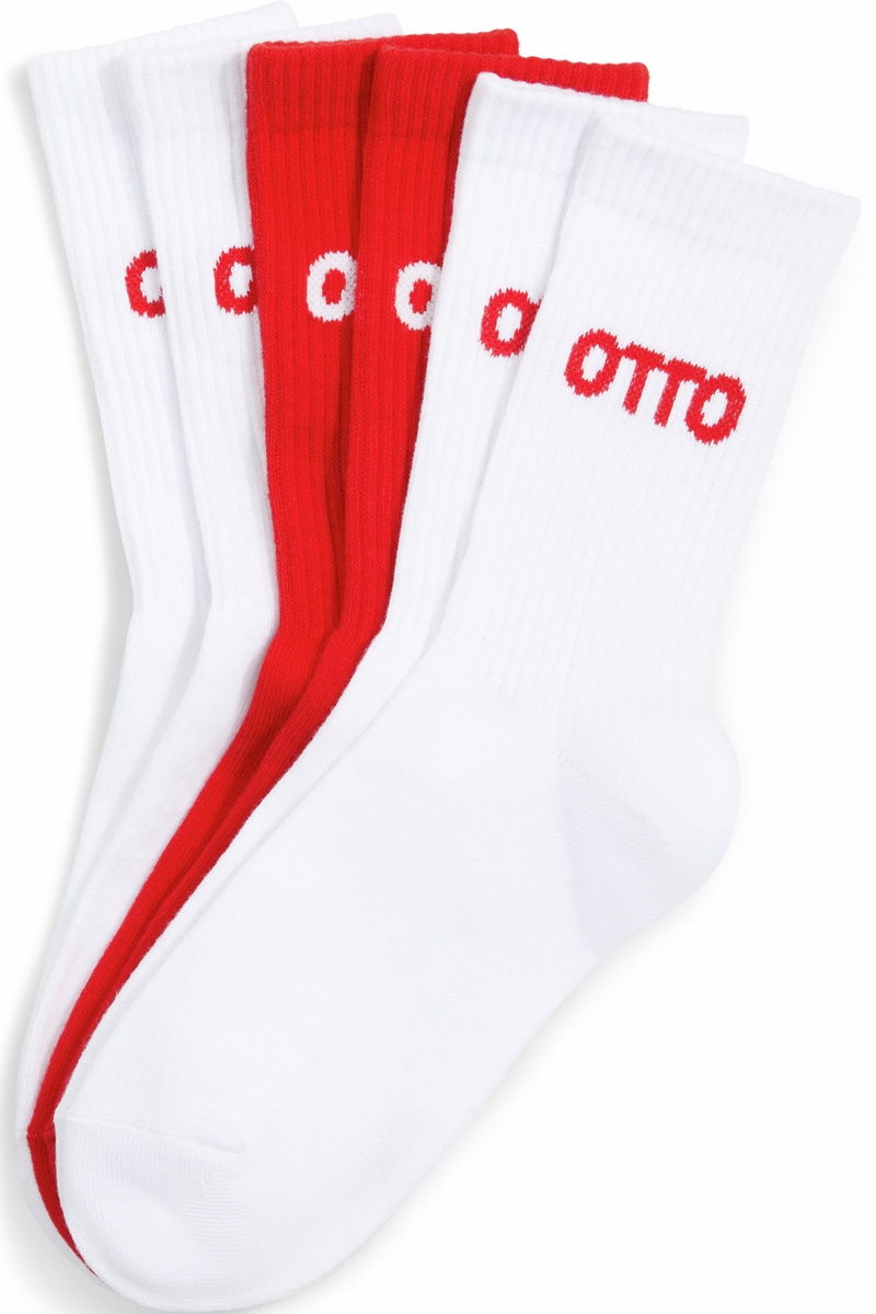 OTTO products Tennissocken »OTTO« sportlicher Stil, mit Stickerei, das Otto Original