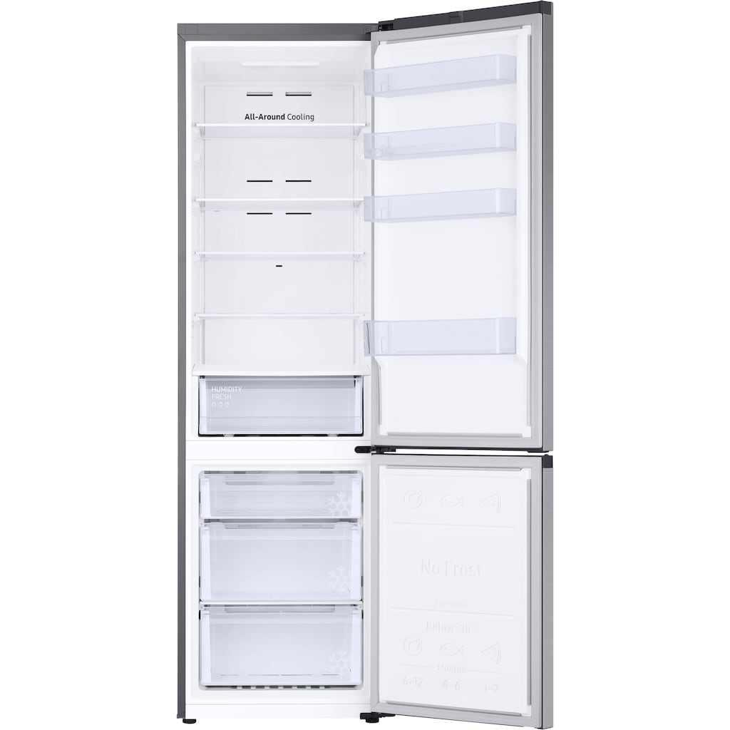 Samsung Kühl-/Gefrierkombination, RL38T600CSA, 203,0 cm hoch, 59,5 cm breit