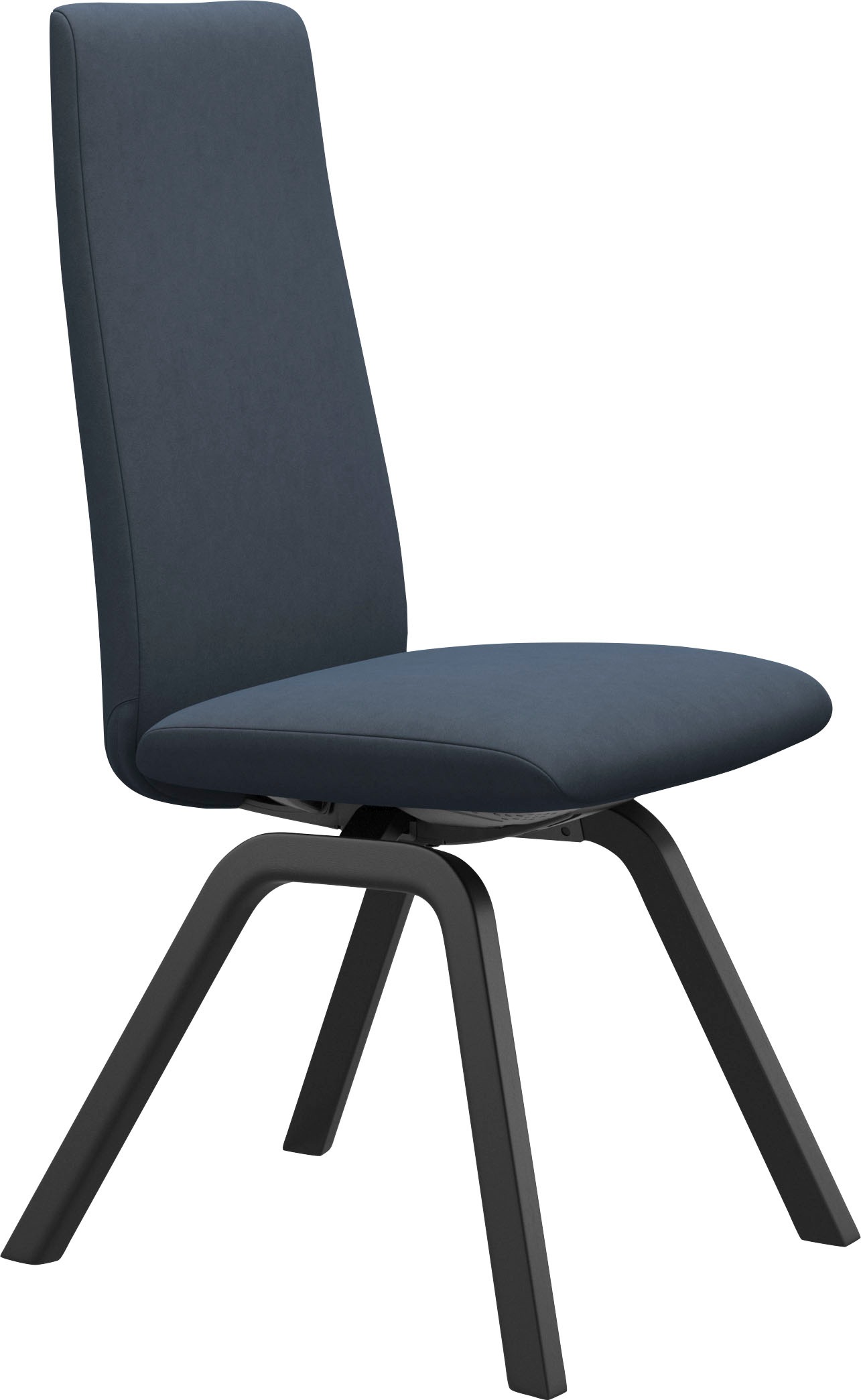 Stressless® Polsterstuhl »Laurel«, Microfaser DINAMICA, High Back, Größe M, mit schräggestellten Beinen in Schwarz