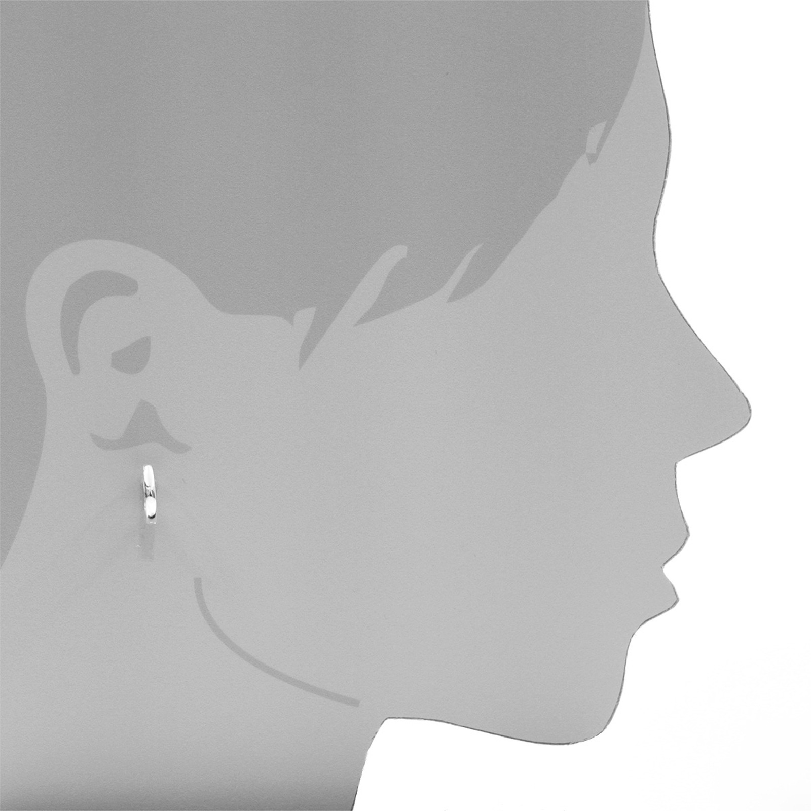 OSTSEE-SCHMUCK Paar Creolen »Ostsee-Schmuck Creole Babsi 14.28 Creole Babsi 14.28«, (2 tlg.)