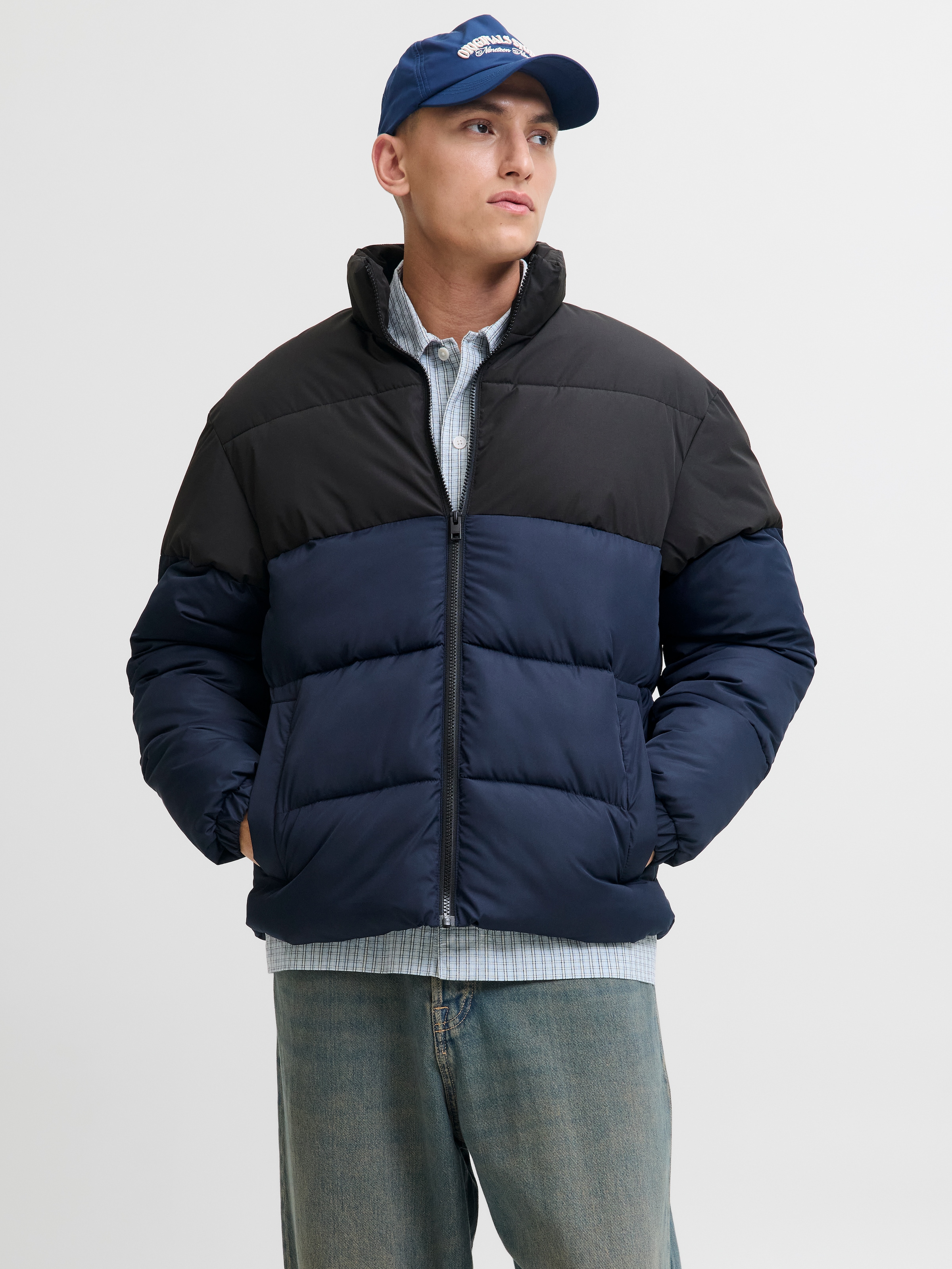 Jack & Jones Steppjacke »JJMAZE PUFFER COLLAR«