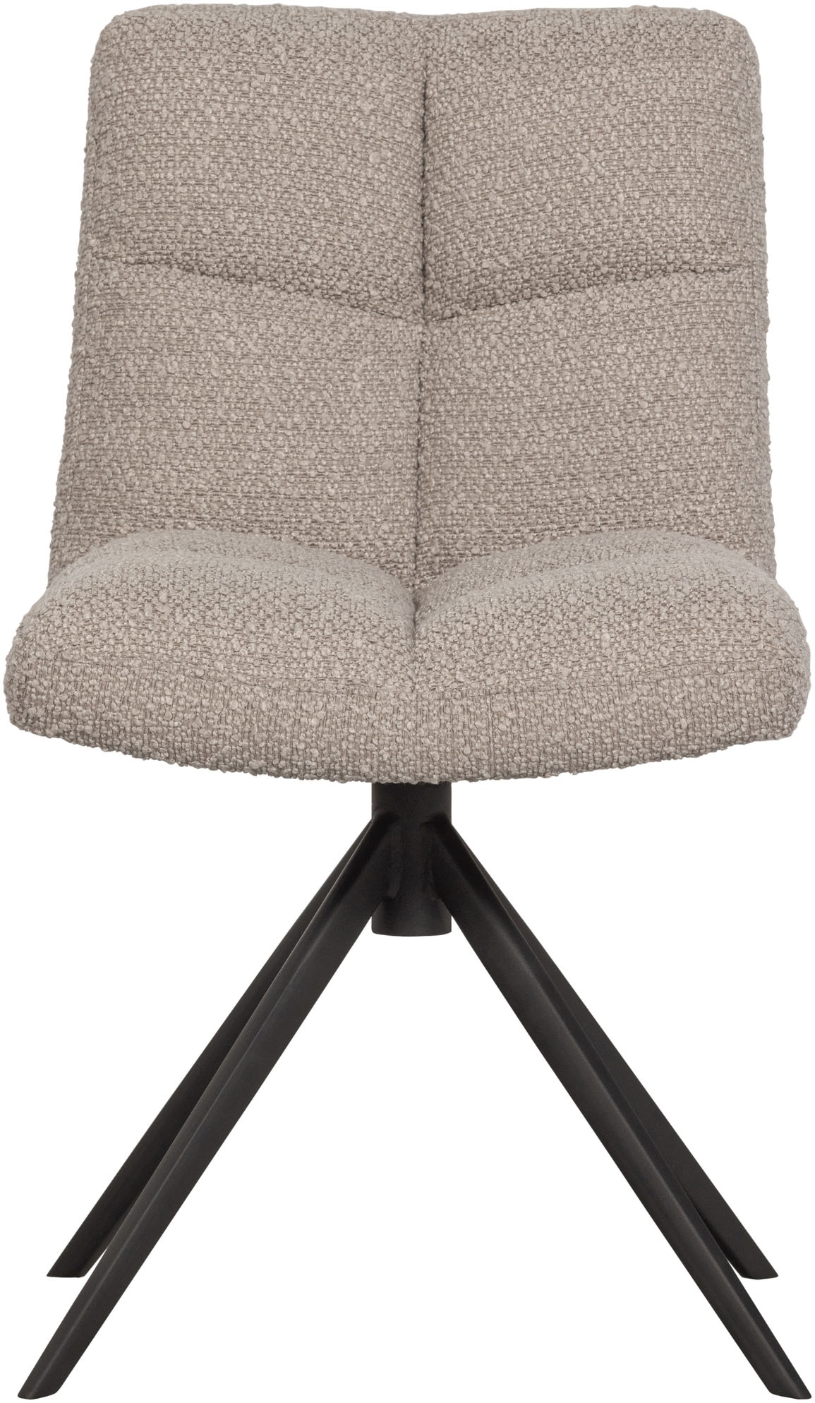 WOOOD Drehstuhl »Vinny«, Strukturstoff, mit Drehfuß, Breite 48 cm günstig online kaufen