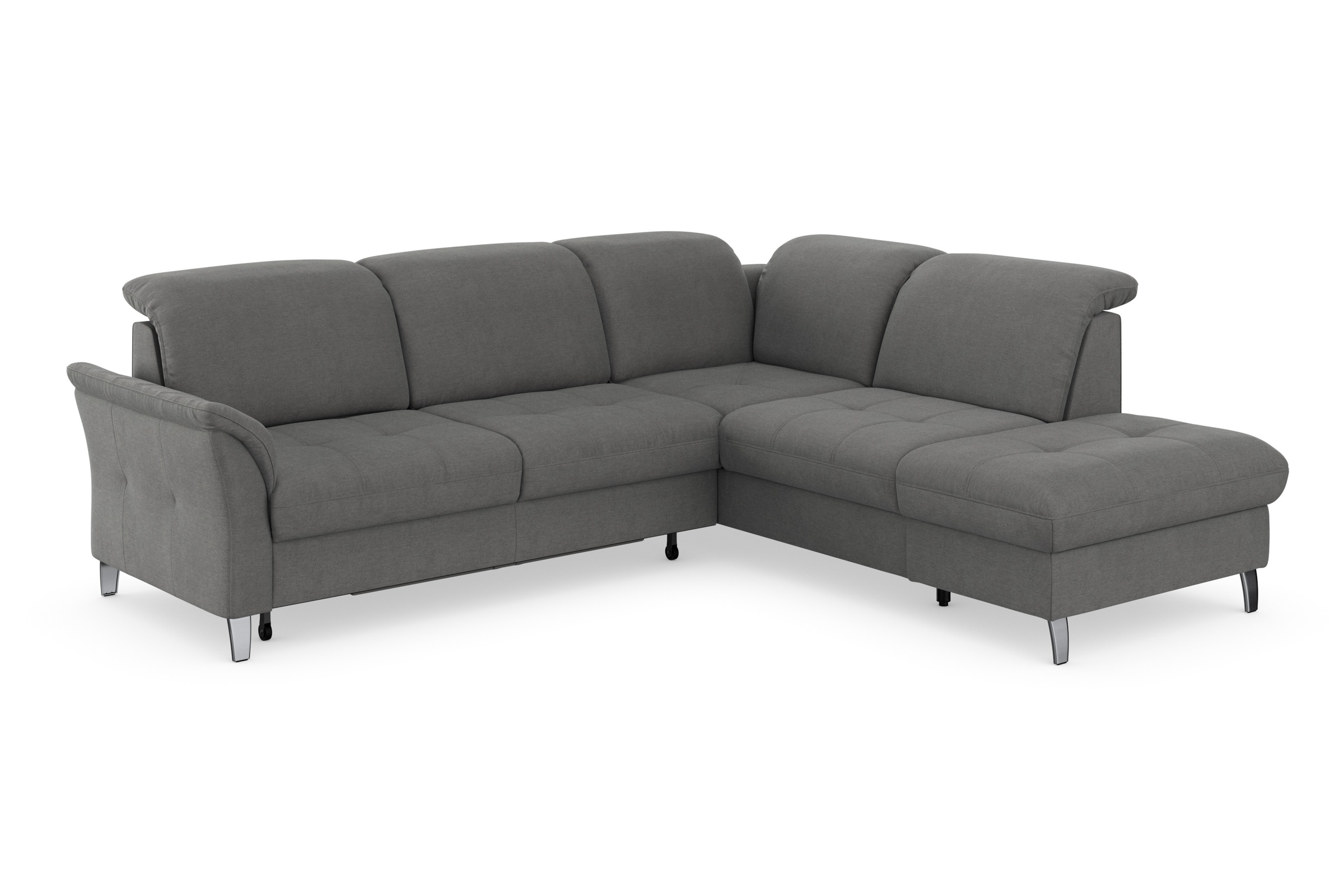 sit&more Ecksofa »Maggiore L-Form«, wahlweise mit Kopfteilverstellung, Bettfunktion und Stauraum