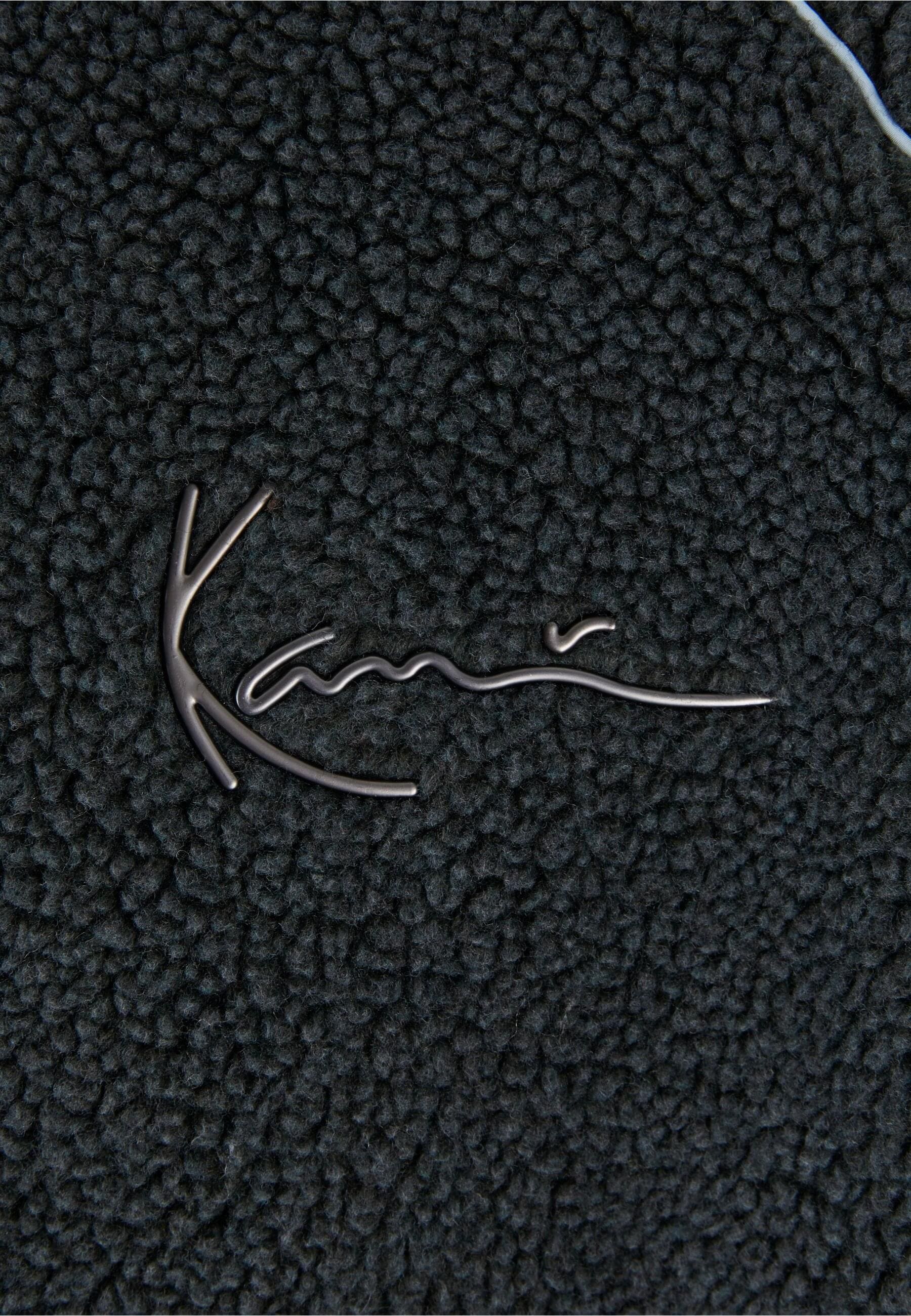 Karl Kani Allwetterjacke »Karl Kani Karl Kani Metal Signature Teddy Jacket« 1 Stk. tlg. mit Kapuze