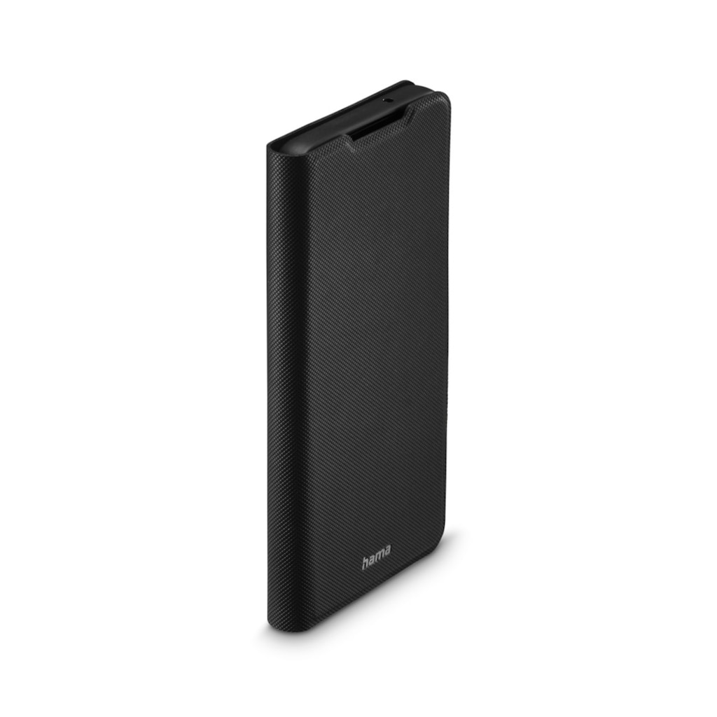 Hama Smartphone-Hülle »Handytasche für Motorola Edge 40 Neo, Schwarz, Rundumschutz«, Magnetverschluss, griffig, Standfunktion, Kartenfach, langlebig