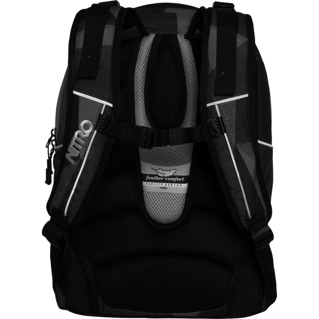 NITRO Schulrucksack »Superhero«, Reflektoren