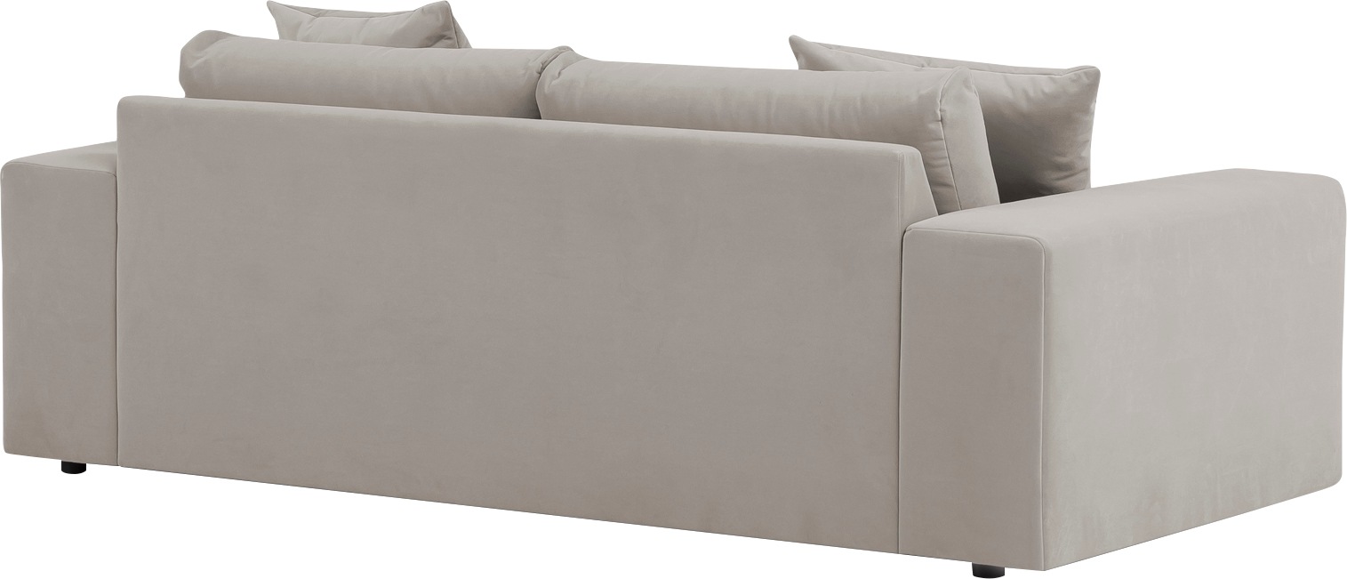 andas 2-Sitzer »SLEETLAND XXL in Samtvelours oder Vintage-Leder-Optik«, besonders groß und bequem