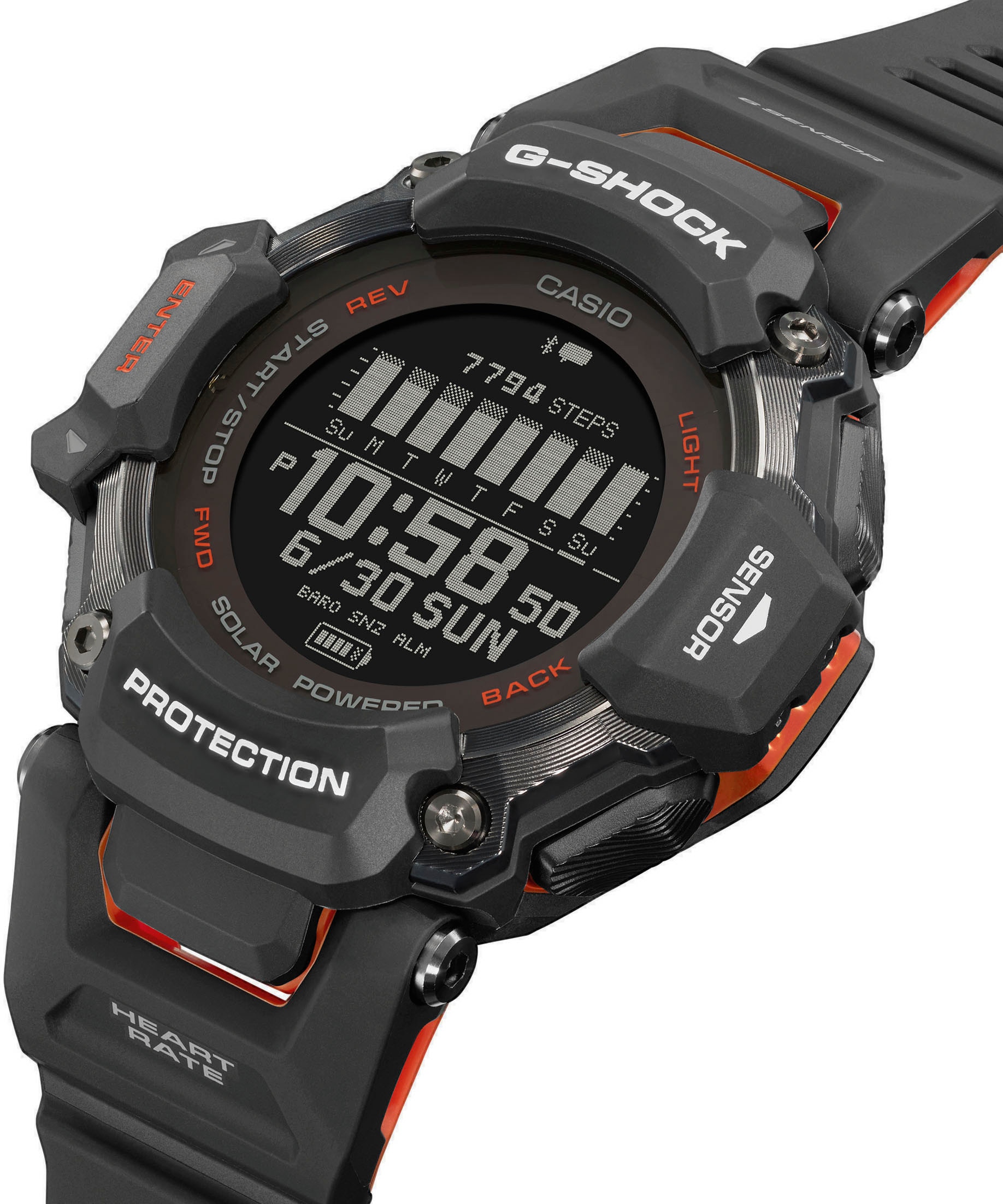 CASIO G-SHOCK Smartwatch »GBD-H2000-1AER«, (Solar)