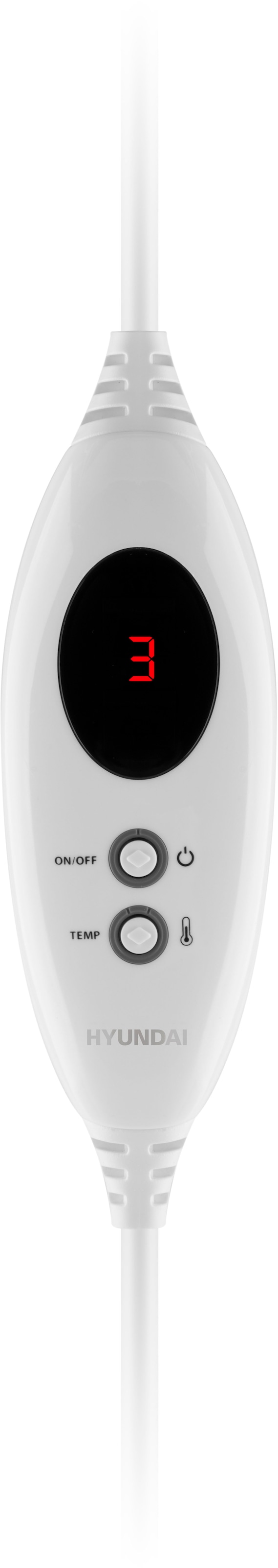 Hyundai Heizkissen »HYUCCH301«, (1 tlg.), 6 Heizstufen, von 30°C bis 45°C, Abschaltautomatik, LED-Display
