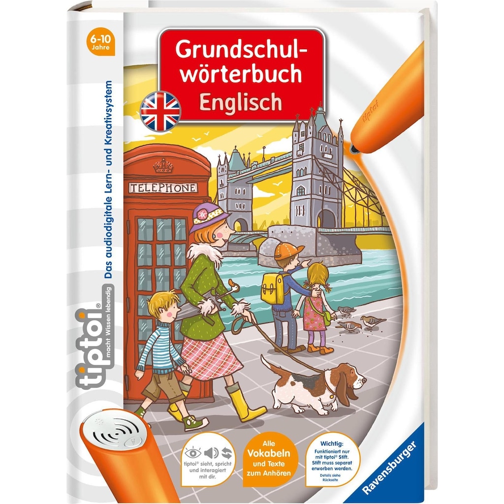 Ravensburger Buch »tiptoi® Grundschulwörterbuch Englisch«, ; Made in Germany; FSC® - schützt Wald - weltweit