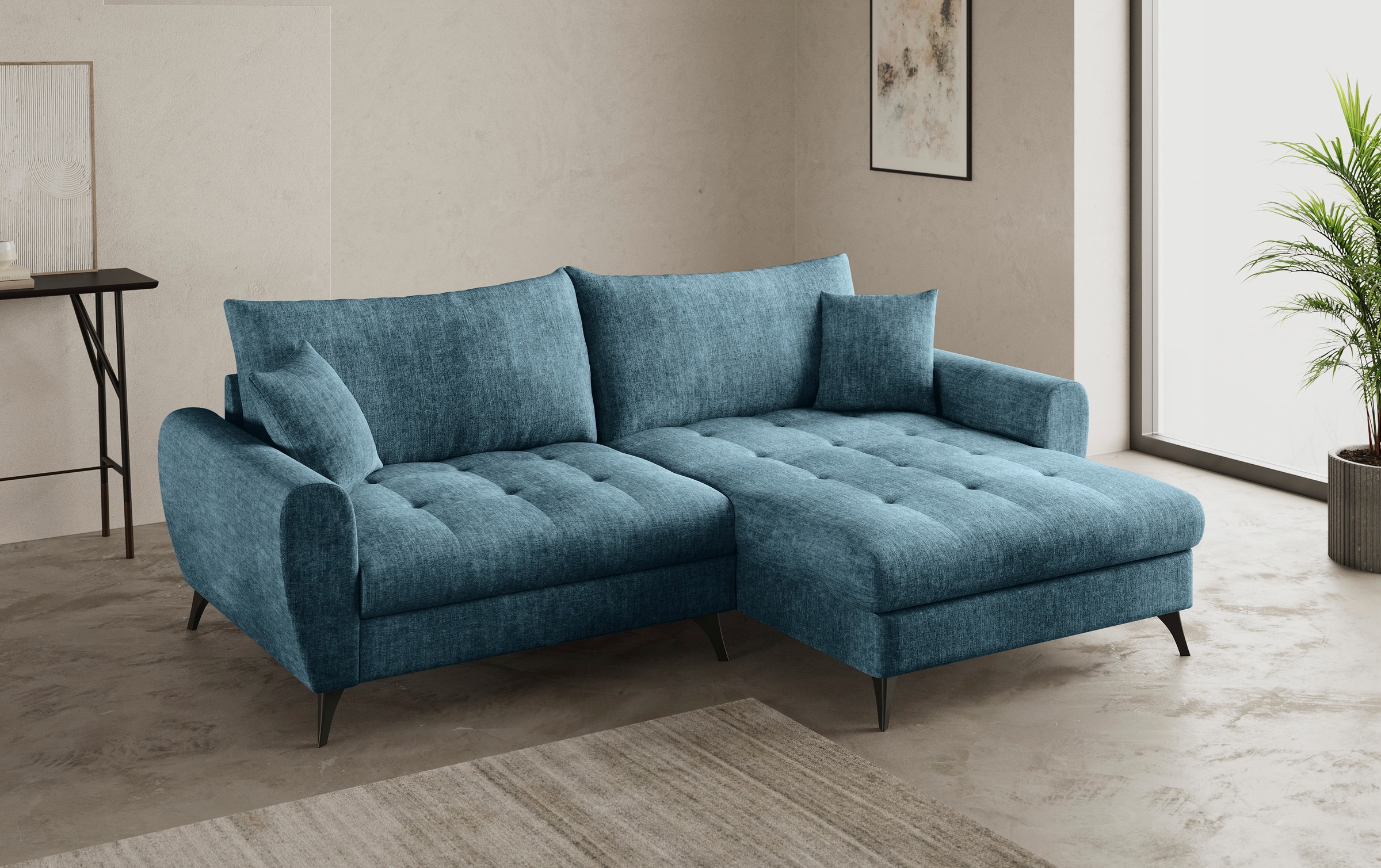 Mr. Couch Ecksofa "Blackburn II, L-Form" Mit Kaltschaumpolsterung bis 140 k günstig online kaufen