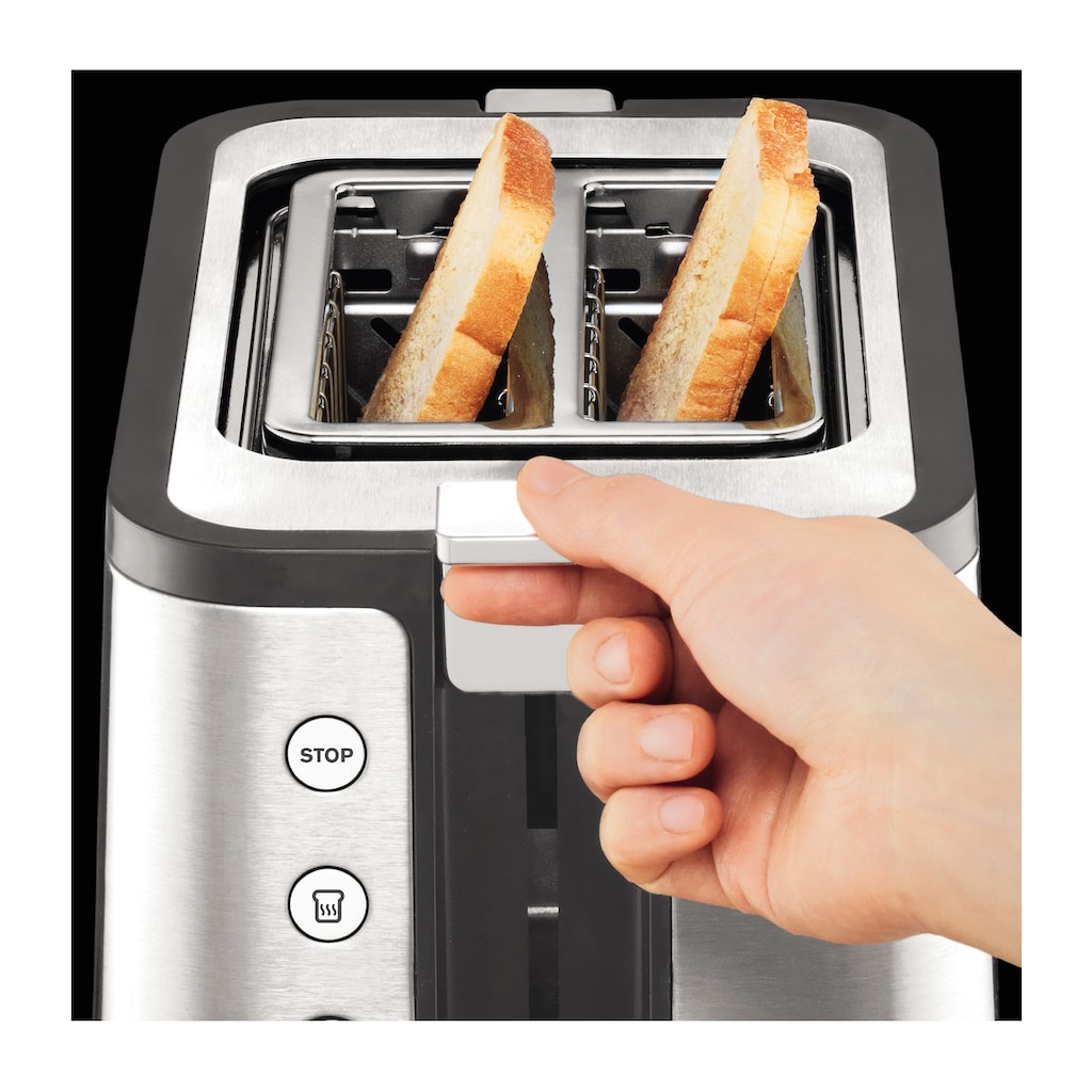 Krups Toaster »KH442D Control Line«, 2 kurze Schlitze, für 2 Scheiben, 850 W