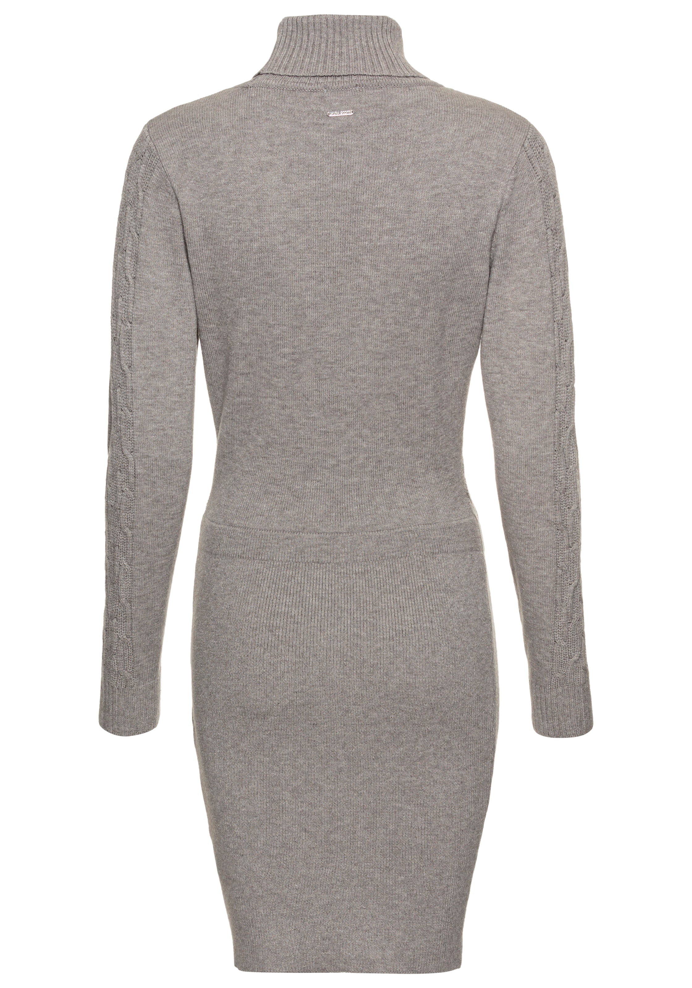 Laura Scott Strickkleid, mit Rollkragen