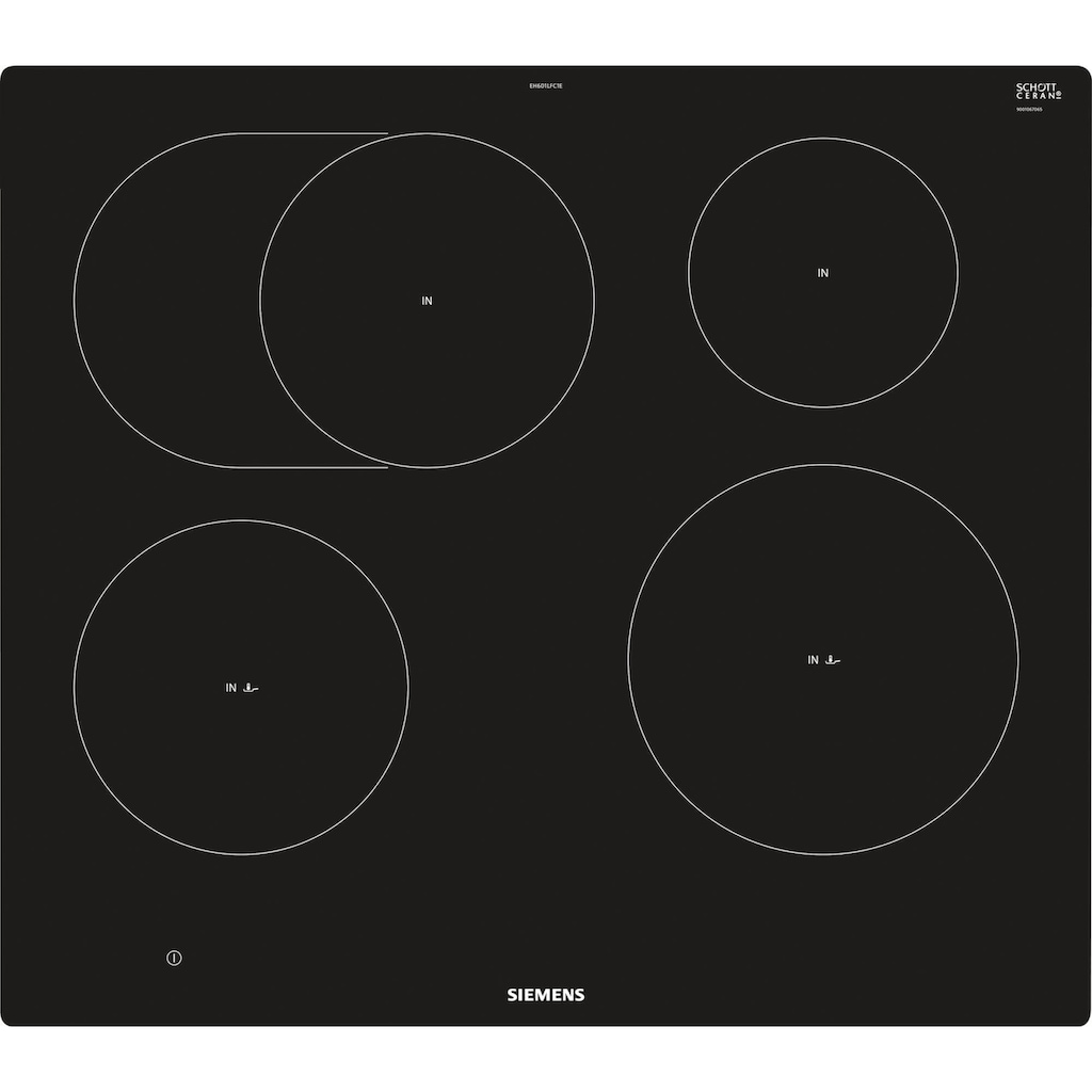 SIEMENS Induktions-Kochfeld von SCHOTT CERAN® »EH601LFC1E«, EH601LFC1E