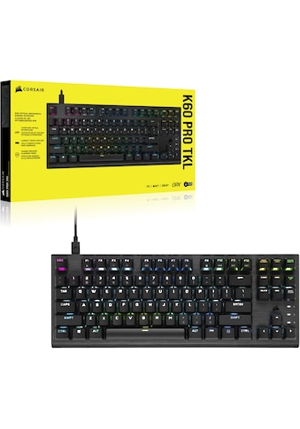 Gaming-Tastatur »K60 PRO TKL RGB Optical-Mechanical«
