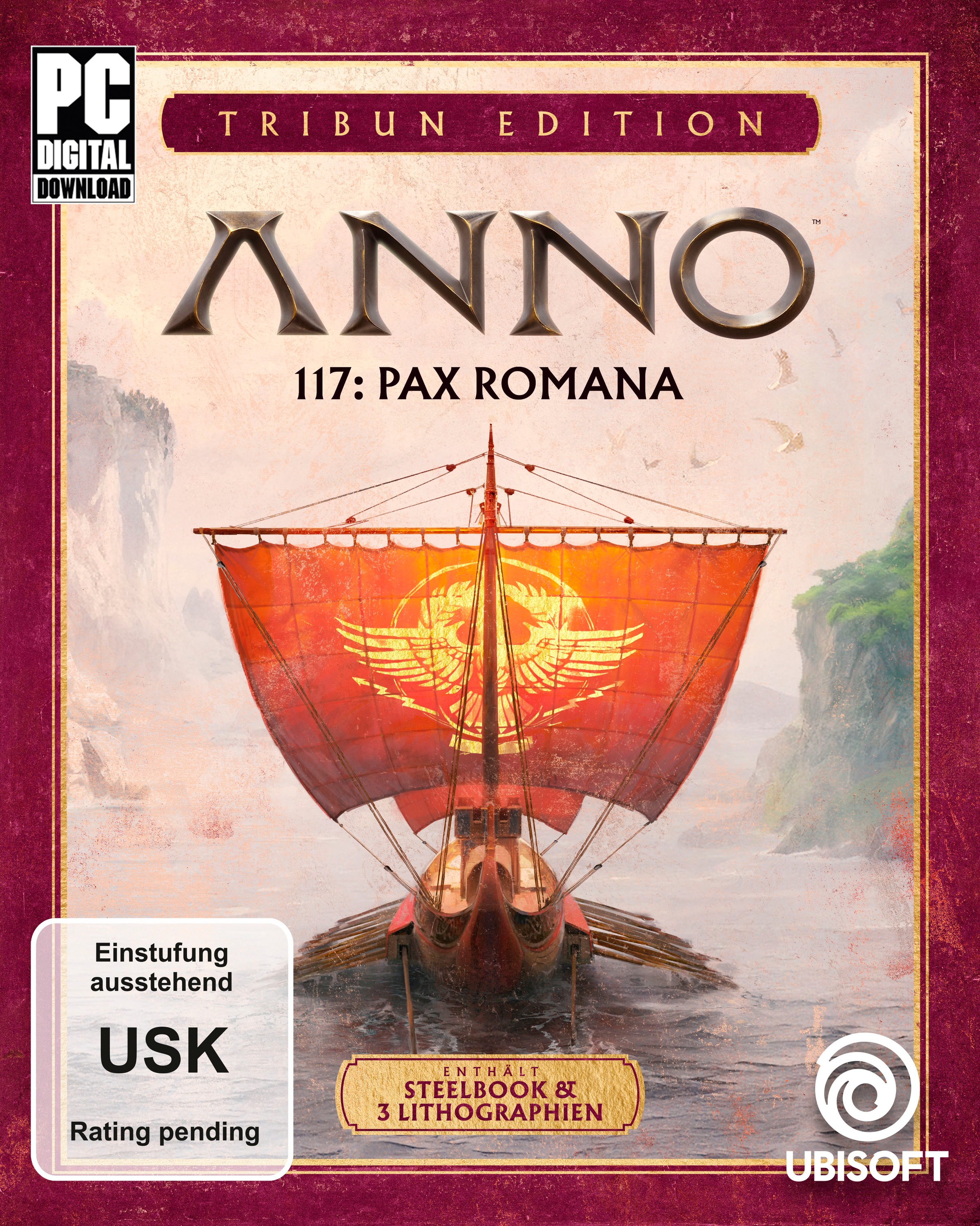 UBISOFT Spielesoftware »Anno 117: Pax Romana Tribun Edition«, PC
