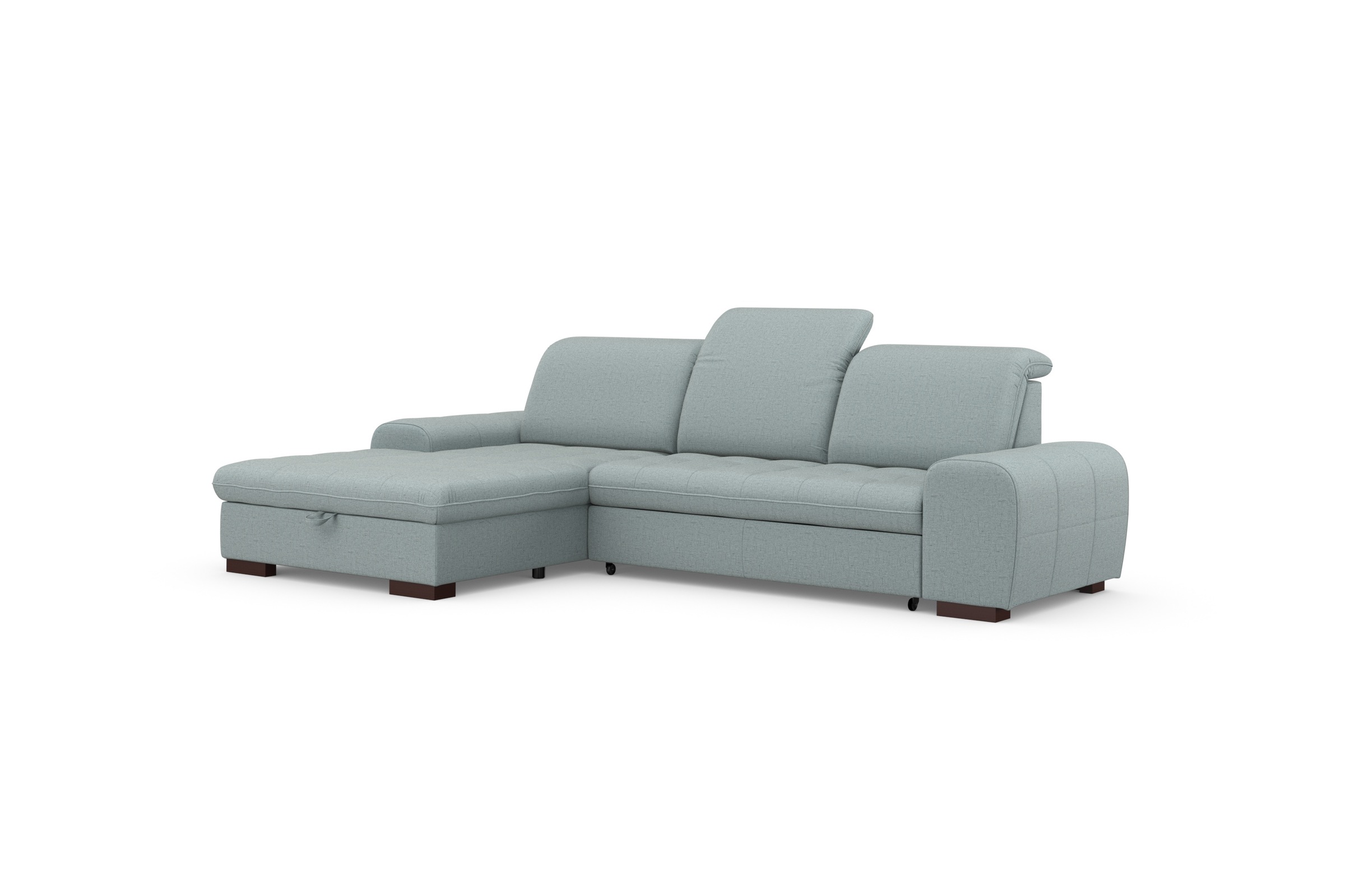 sit&more Ecksofa »Luxor L-Form«, wahlweise mit Bettfunktion, Bettkasten und Kopfteilverstellung