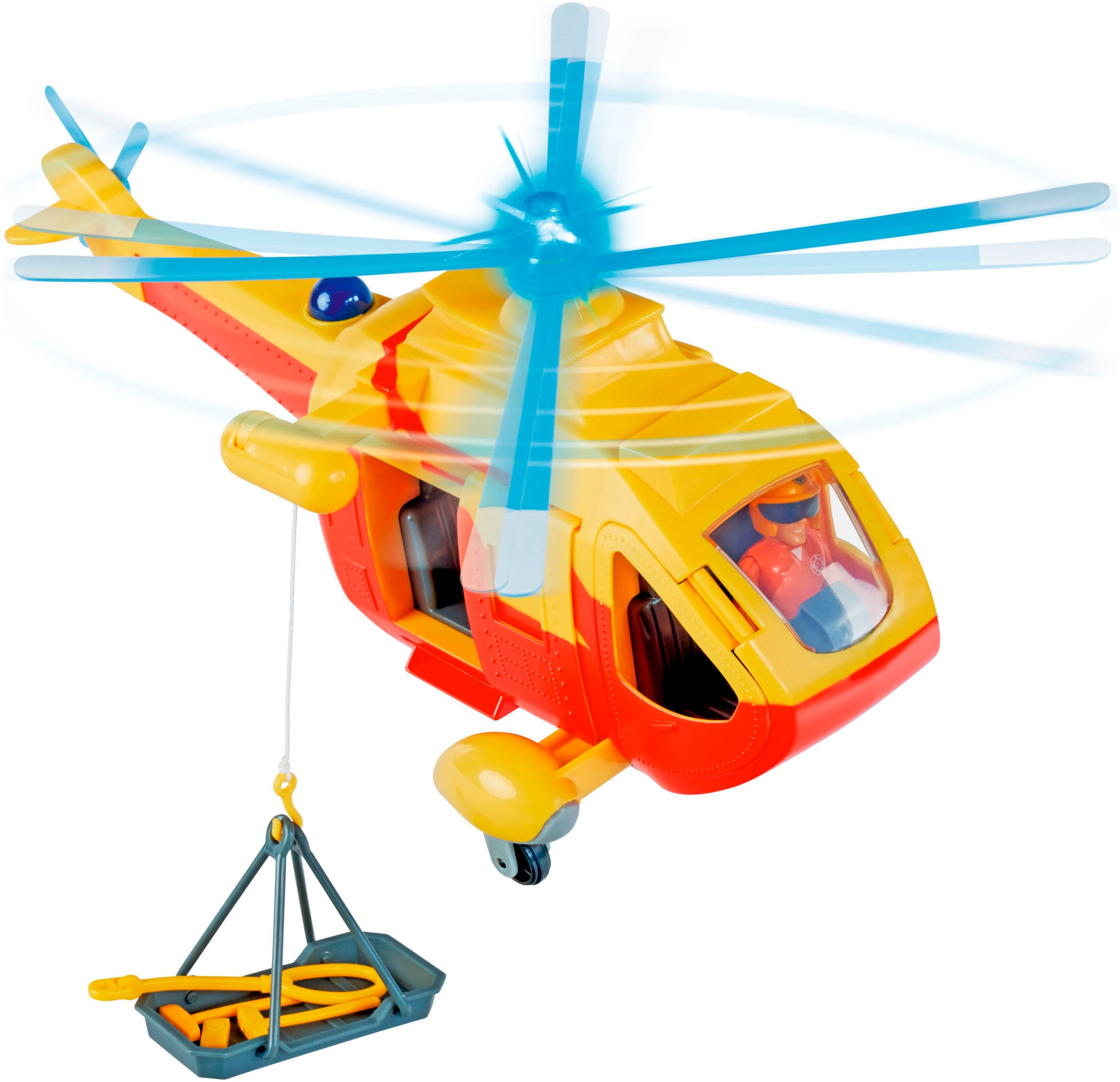 SIMBA Spielzeug-Hubschrauber »Feurwehrmann Sam, Wallaby II Update«, mit Licht und Sound