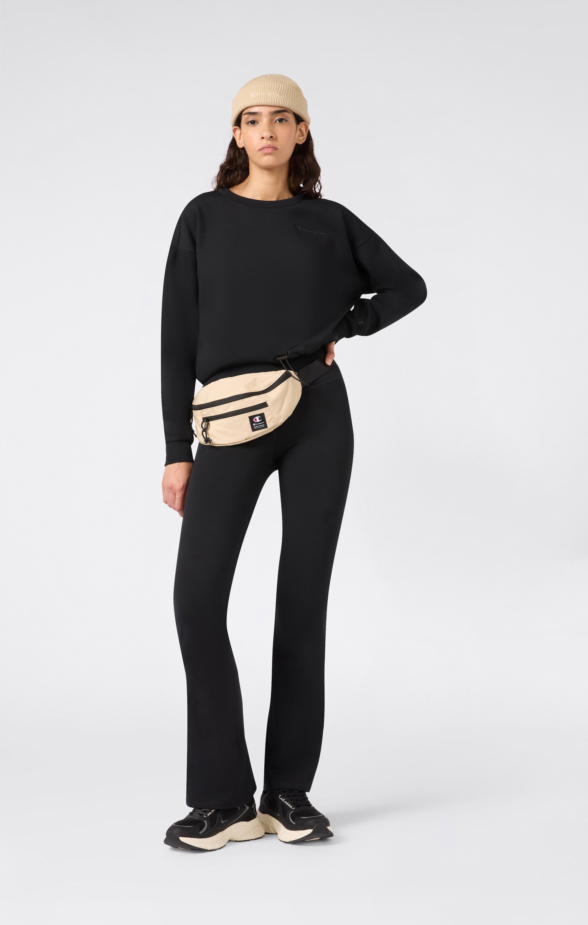 Champion Lauftights »PERFORMANCE FLARED LEGGINGS Tight Fit C-DRY ANTI-ODOR«  mit Teilungsnähten, schnell trocknend, pflegeleicht