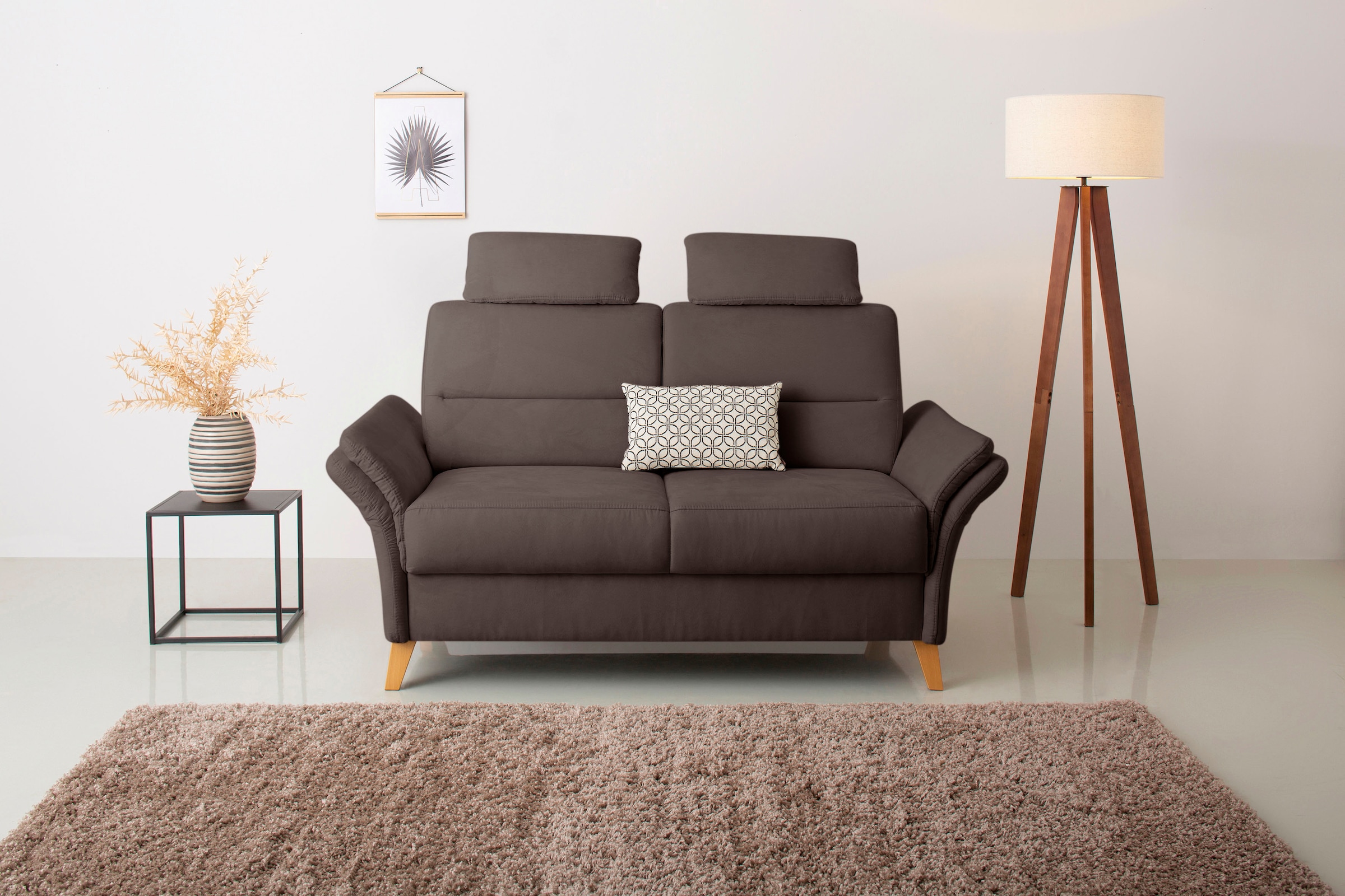 Home affaire 2-Sitzer »Westerland« Federkern-Polsterung. wahlweise mit Armlehnfunktion