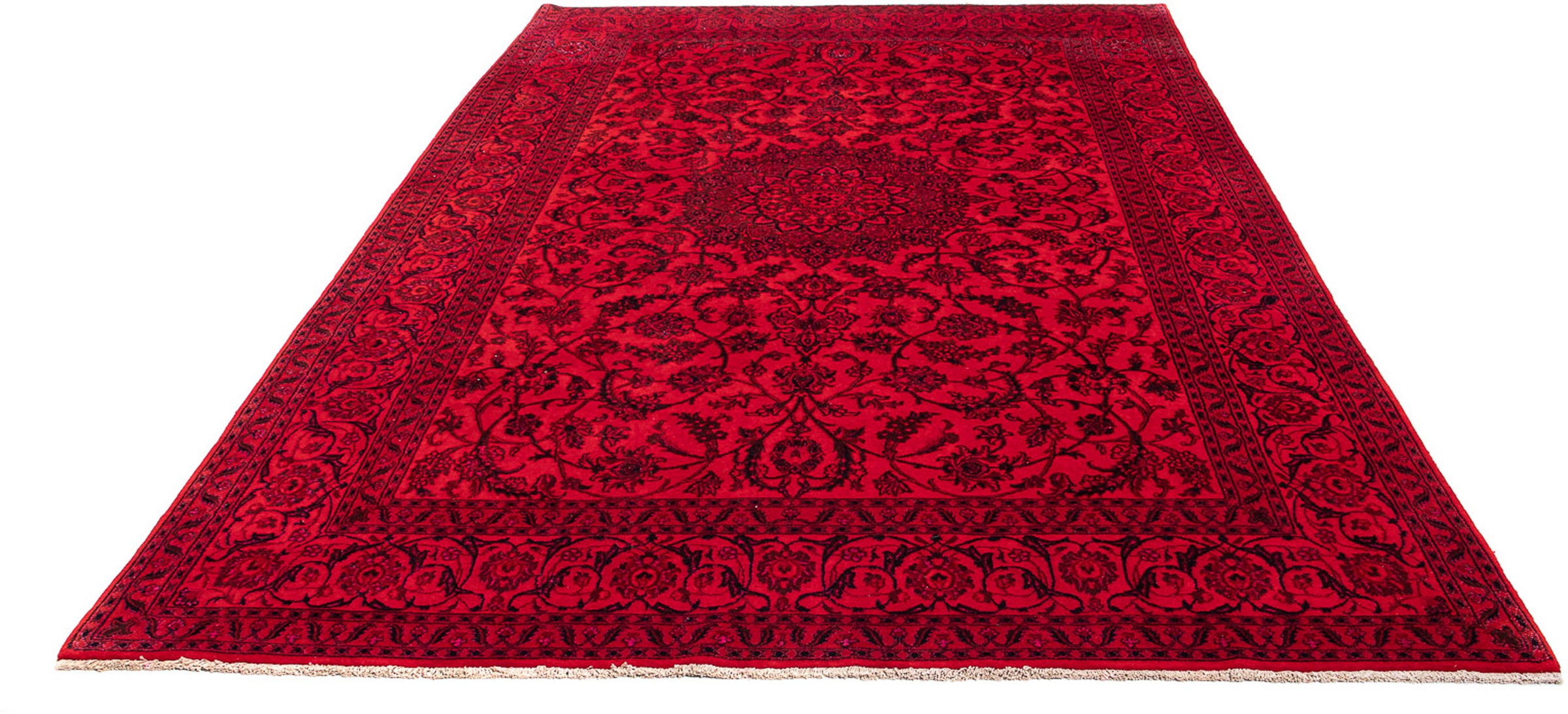 morgenland Orientteppich »Perser - Nain - 306 x 197 cm - dunkelrot«, rechte günstig online kaufen