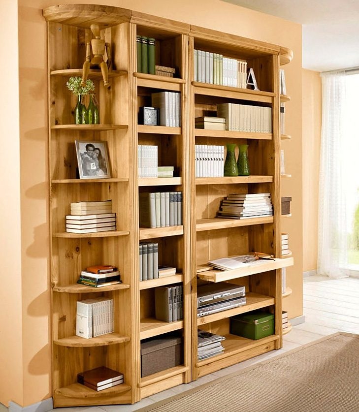 Home affaire Bücherregal »Soeren« in 2 Höhen und 2 Tiefen, mit viel Staurau günstig online kaufen