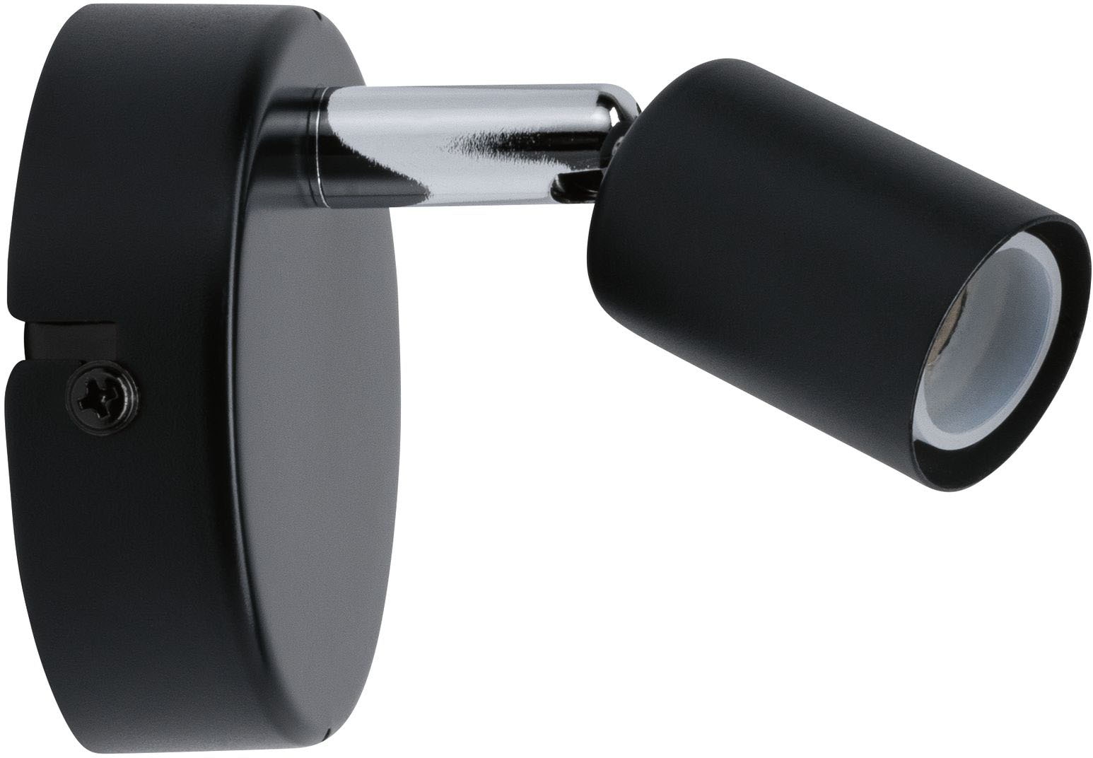 Paulmann Wandleuchte »Carolina«, 1 flammig, Leuchtmittel GU10 | ohne Leuchtmittel, Spotlight IP44 max. 1x10W Chrom 230V Metall, GU 10