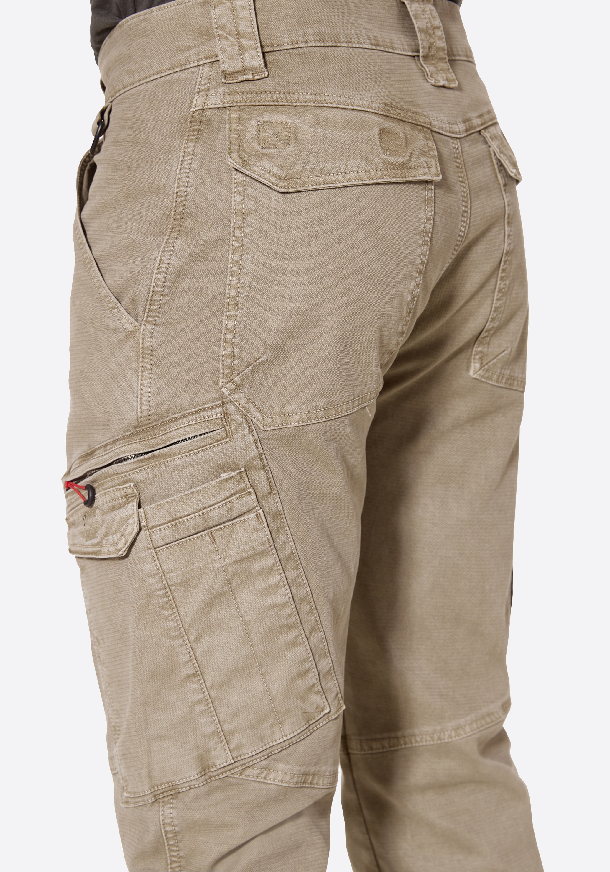 HERO by John Medoox Workerjeans »CALGARY Denim Workwear Arbeits-Cargojeans«, Arbeits-Cargojeans Denim / Jeansfür Herren