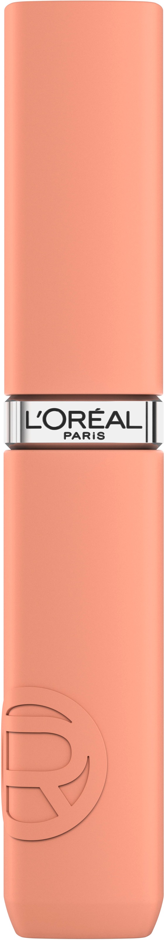 L'ORÉAL PARIS Lippenstift »L'Oréal Paris Infaillible Matte Resistance«, mit natürlichen Inhaltstoffen