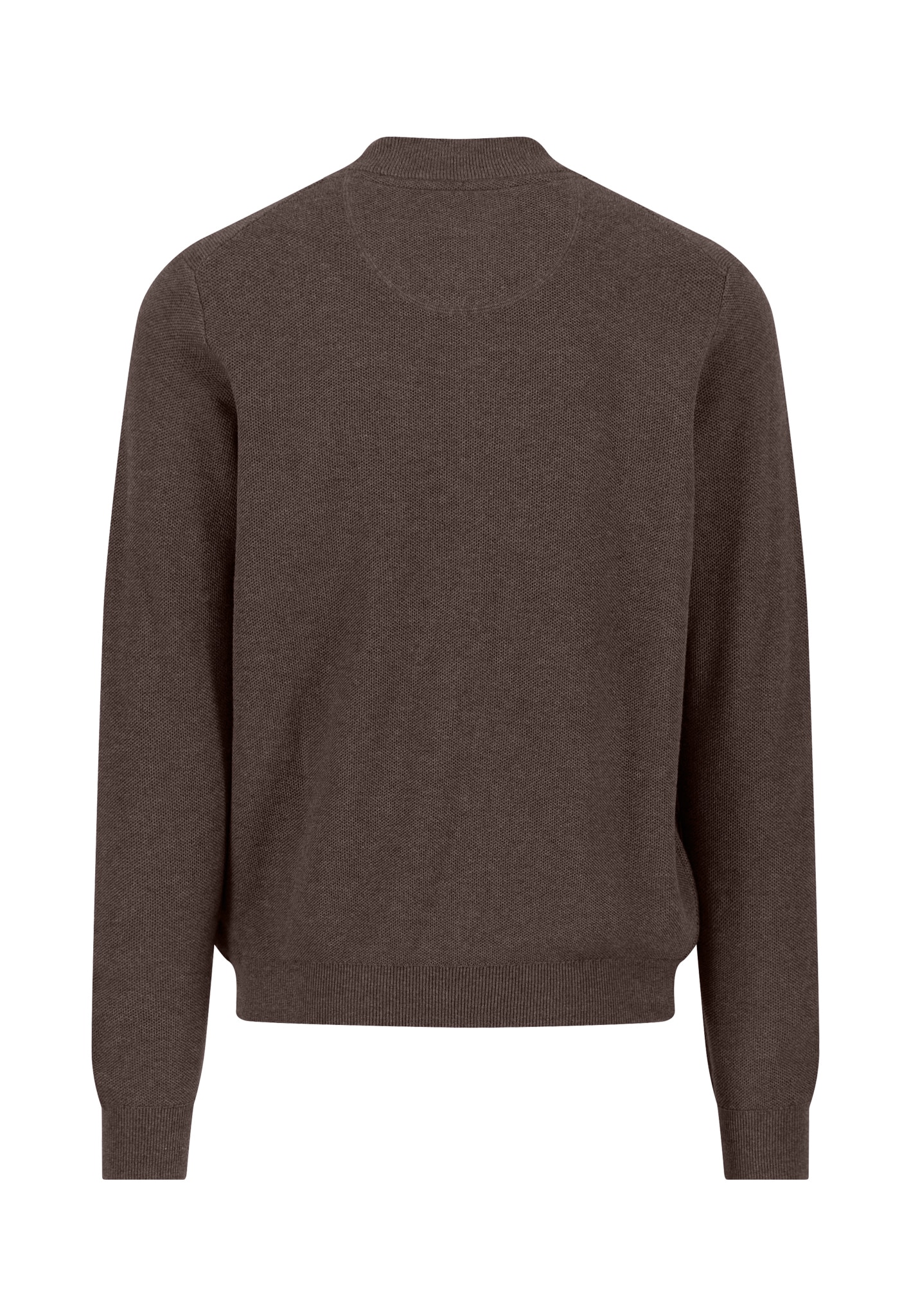 FYNCH-HATTON Strickpullover mit Logo Stickerei