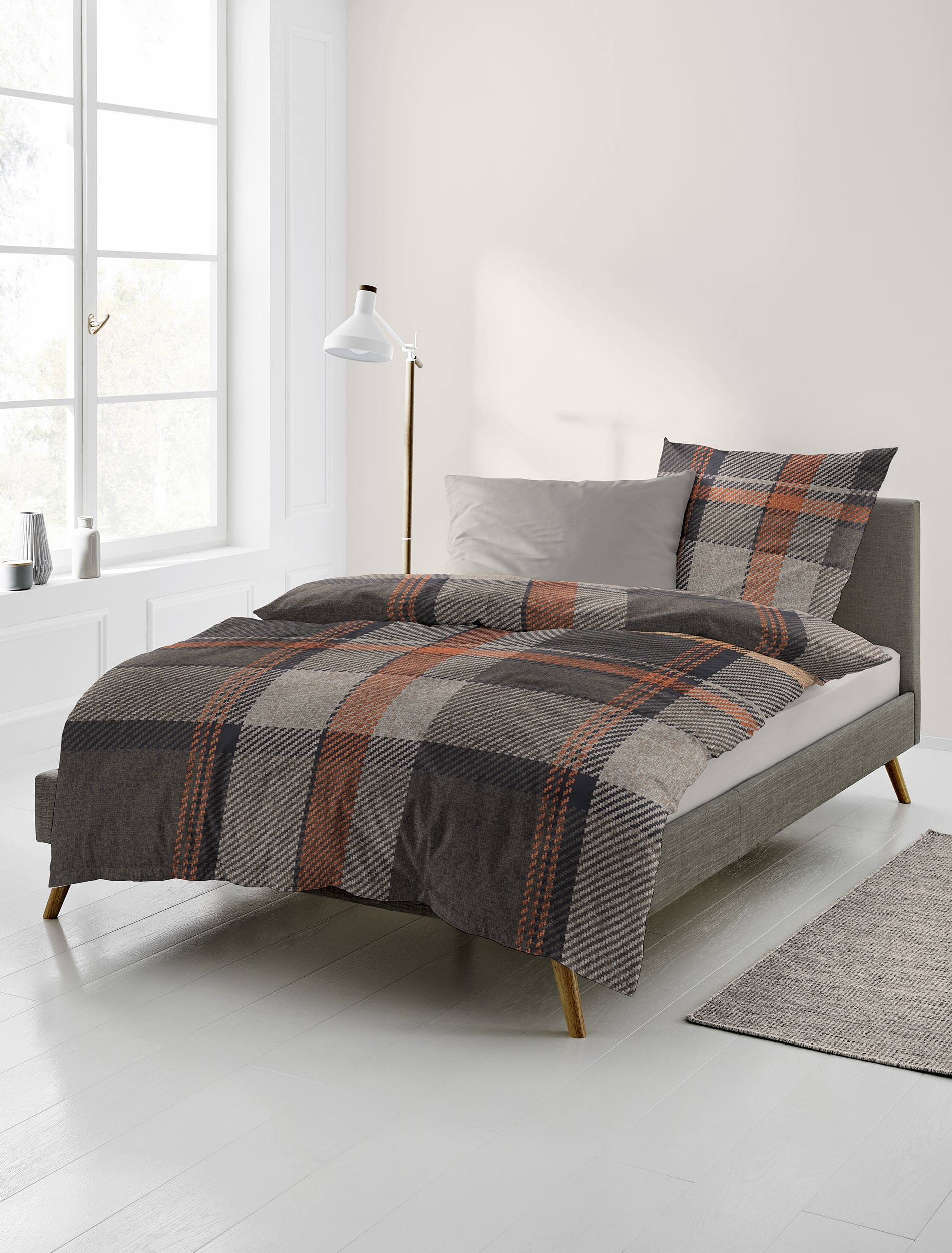 BIERBAUM Bettwäsche »4046« 2 Stk. tlg. in Renforcé und Biber aus 100% Baumw günstig online kaufen