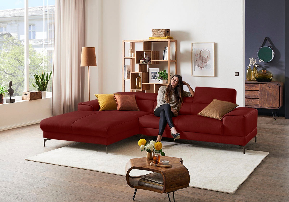 W.SCHILLIG Ecksofa »piedroo, Designsofa mit tollem Sitzkomfort, elegant und günstig online kaufen