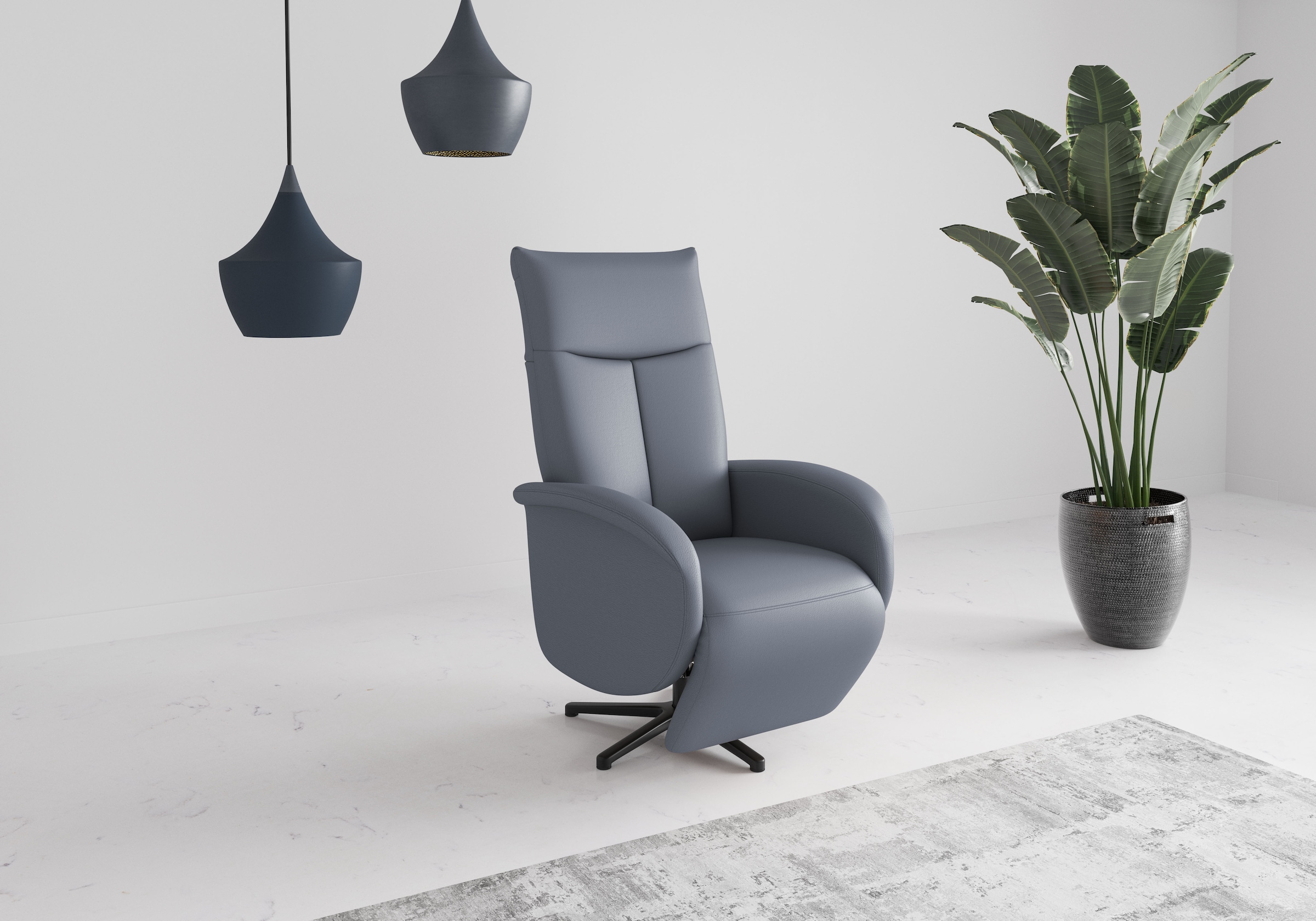 sit&more TV-Sessel »Juma, inkl. Drehfunktion & Kopfteilverstellung«, Höhe A günstig online kaufen