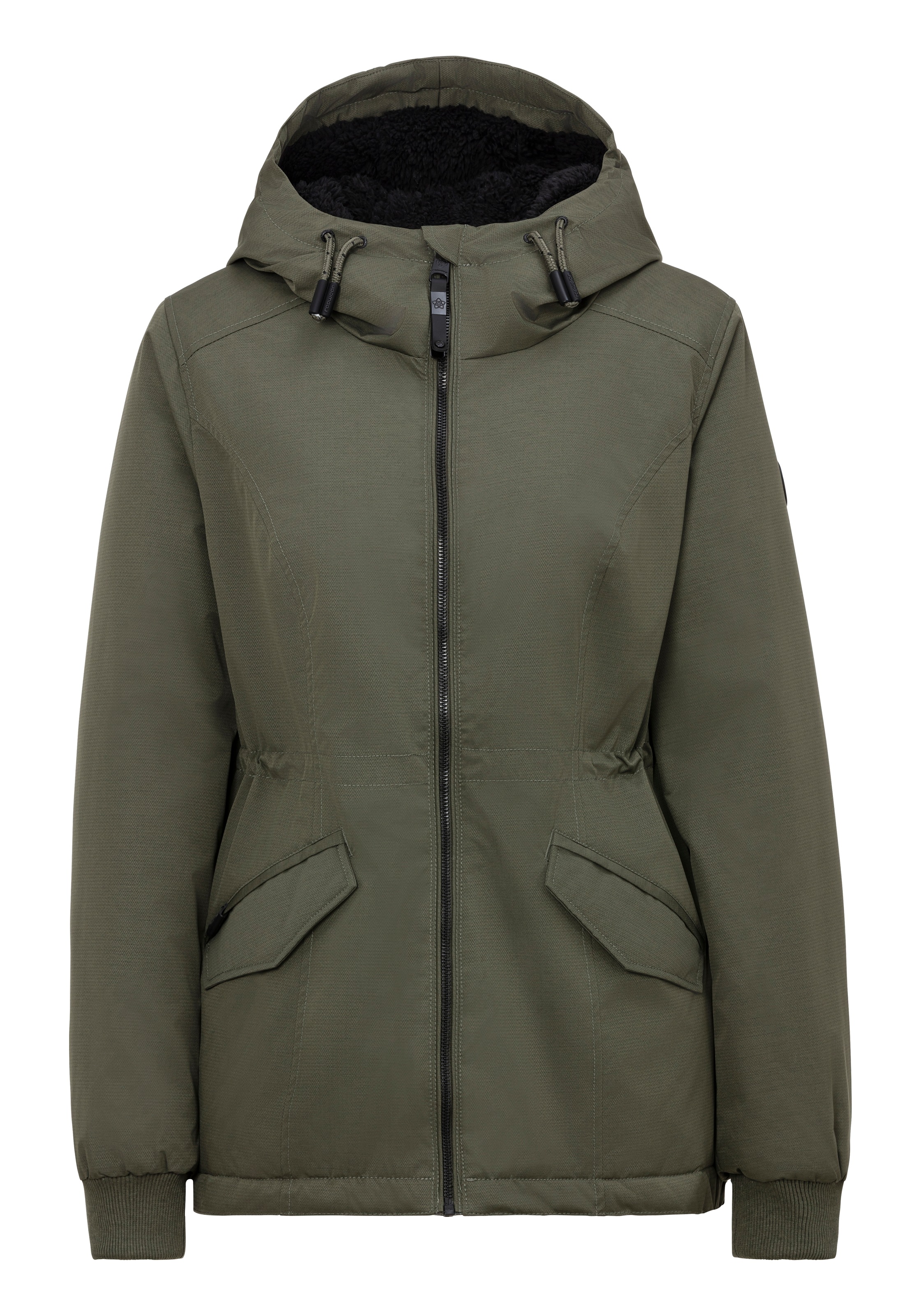 Ragwear Outdoorjacke »DOWEY WARM«, mit Kapuze, leicht wärmende Übergangsjacke mit hochschließendem Kragen und Kapuze