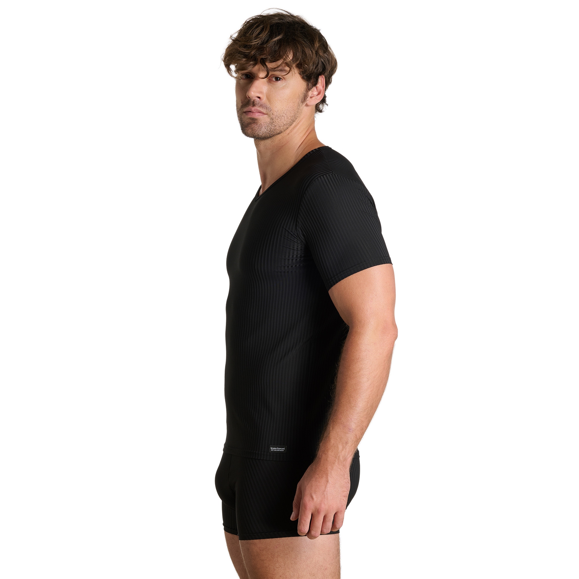 Bruno Banani V-Shirt »ANTISTRESS 2.0« V-Neck, hüftbedeckend, elastisch
