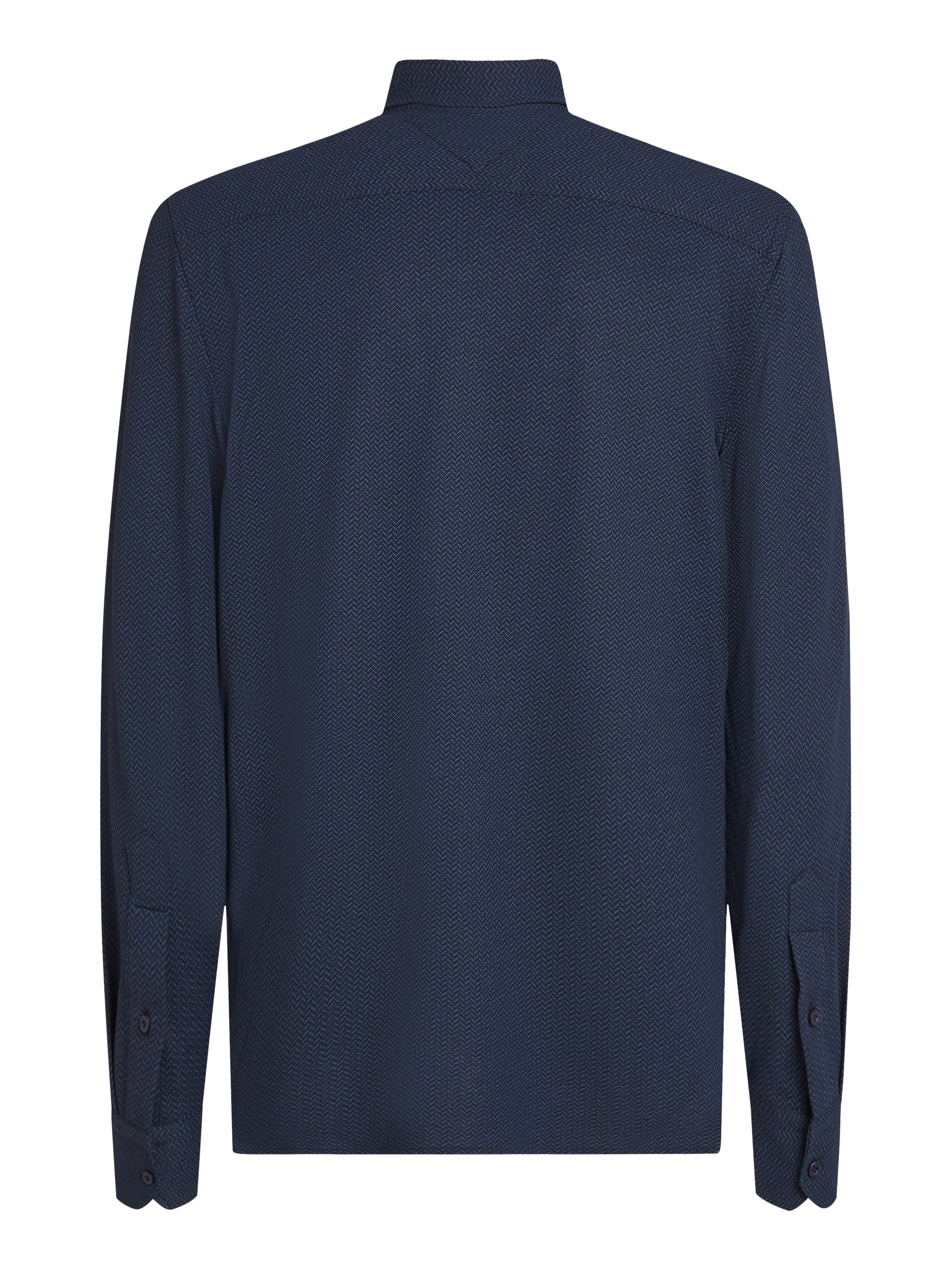 Tommy Hilfiger Businesshemd »PERFORMANCE OXF PIQUE PRT SHIRT«, mit Fischgratmuster