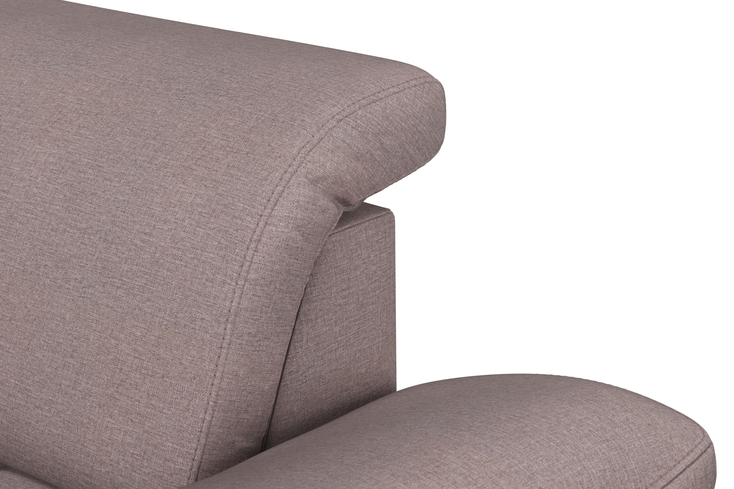 sit&more Ecksofa »Cool L-Form«, wahlweise mit Kopfteilverstellung und Vorziehsitz, motorisch