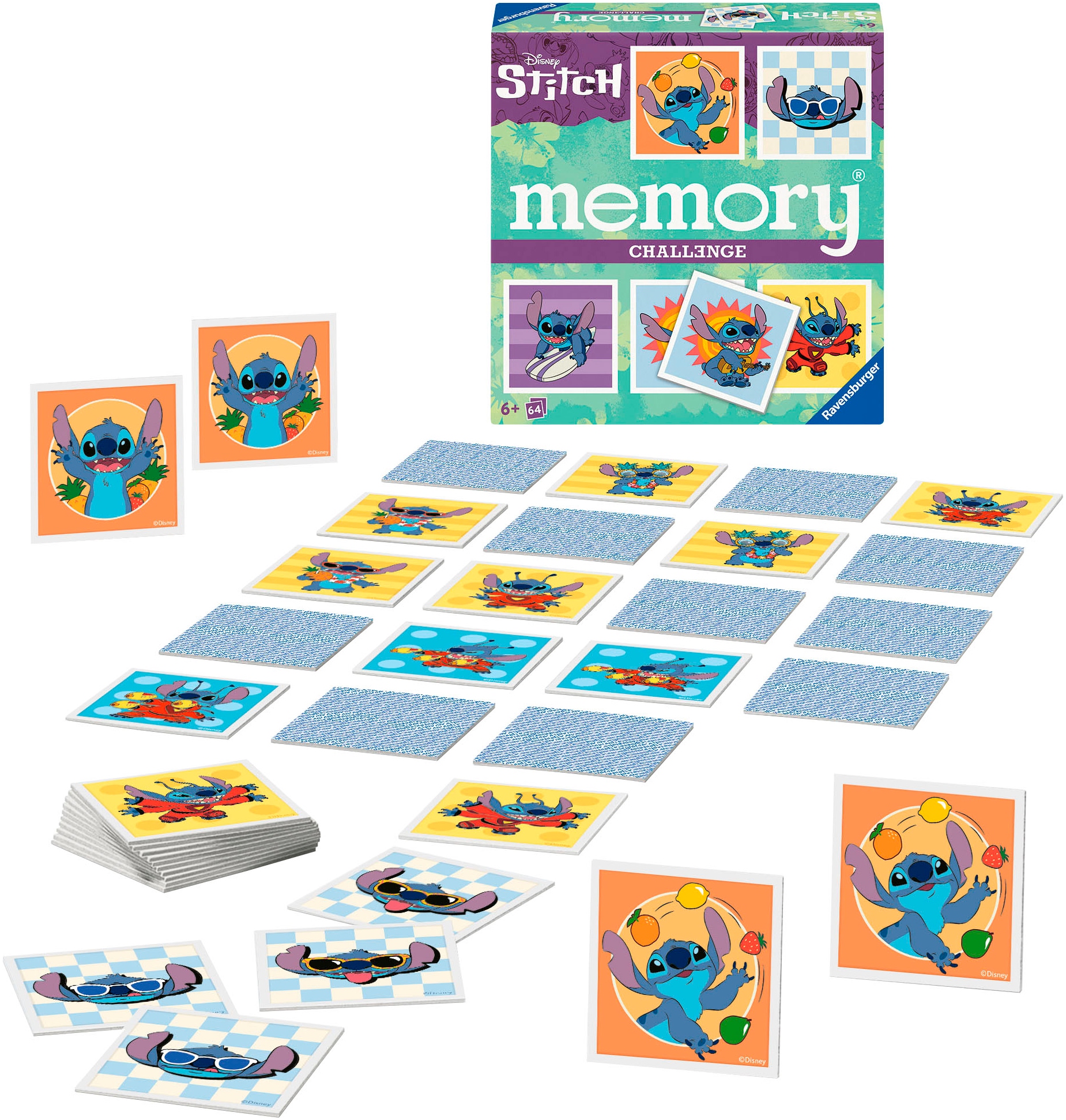 Ravensburger Spiel »Challenge memory® Disney Stitch« Made in Europe