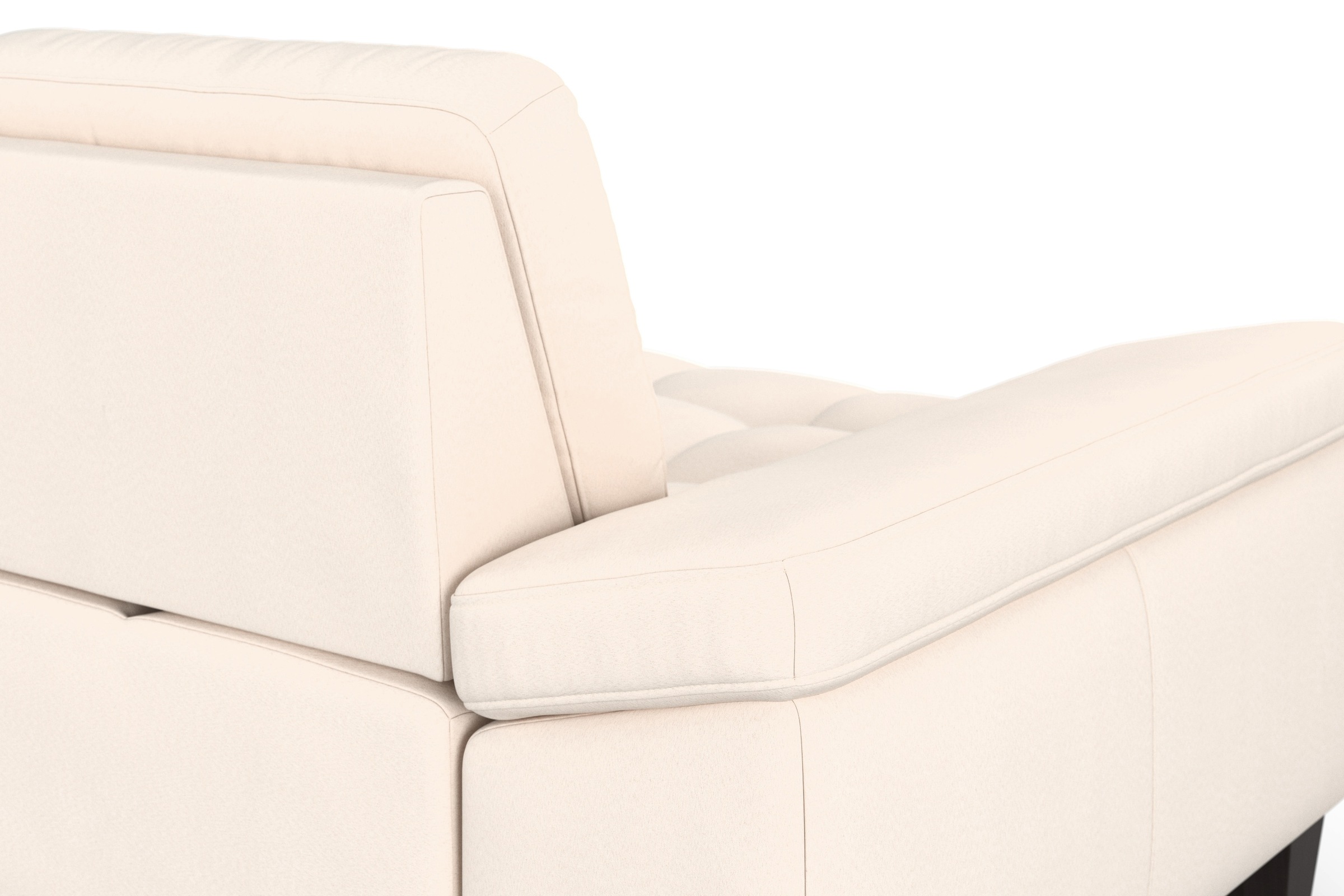 sit&more Ecksofa »Westham L-Form«, Recamiere, mit oder ohne Bettfunktion, Bettkasten, Füße wengefarben