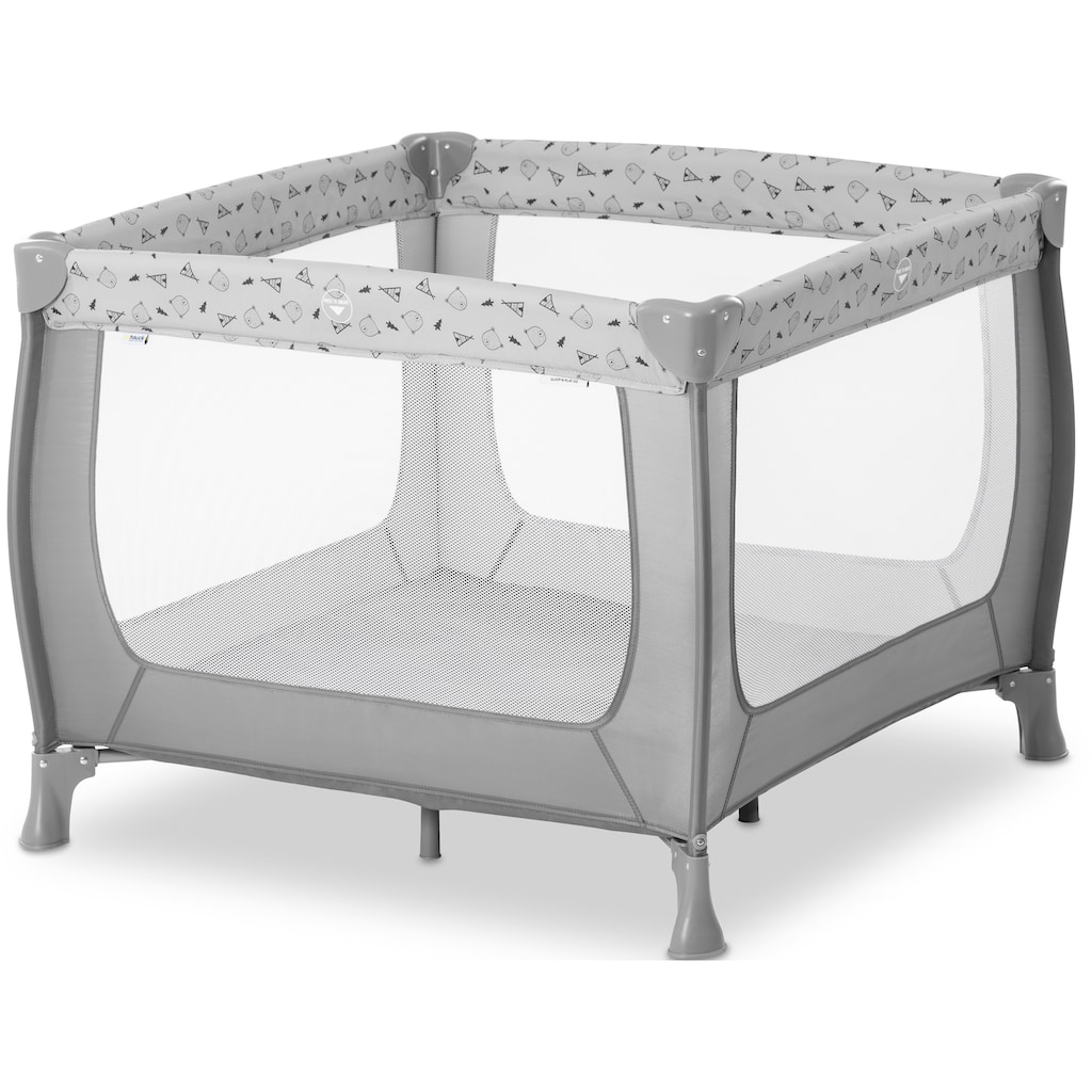 Hauck Baby-Reisebett »Sleep N Play SQ, nordic grey«