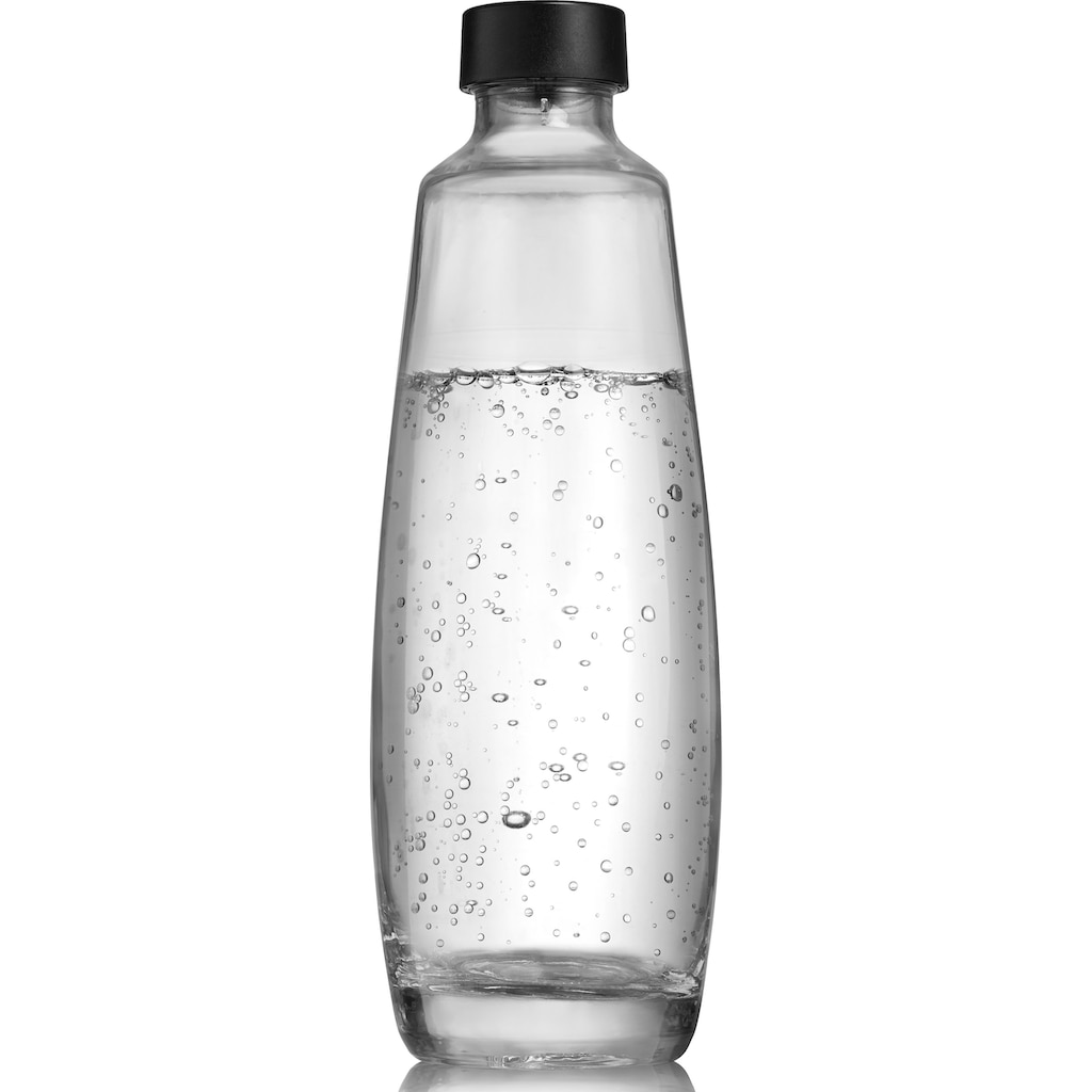 SodaStream Wassersprudler »DUO«, (Set, 3 tlg.), Umsteiger,+Glasflasche,Kunststoffflasche, KEIN CO2-Zylinder