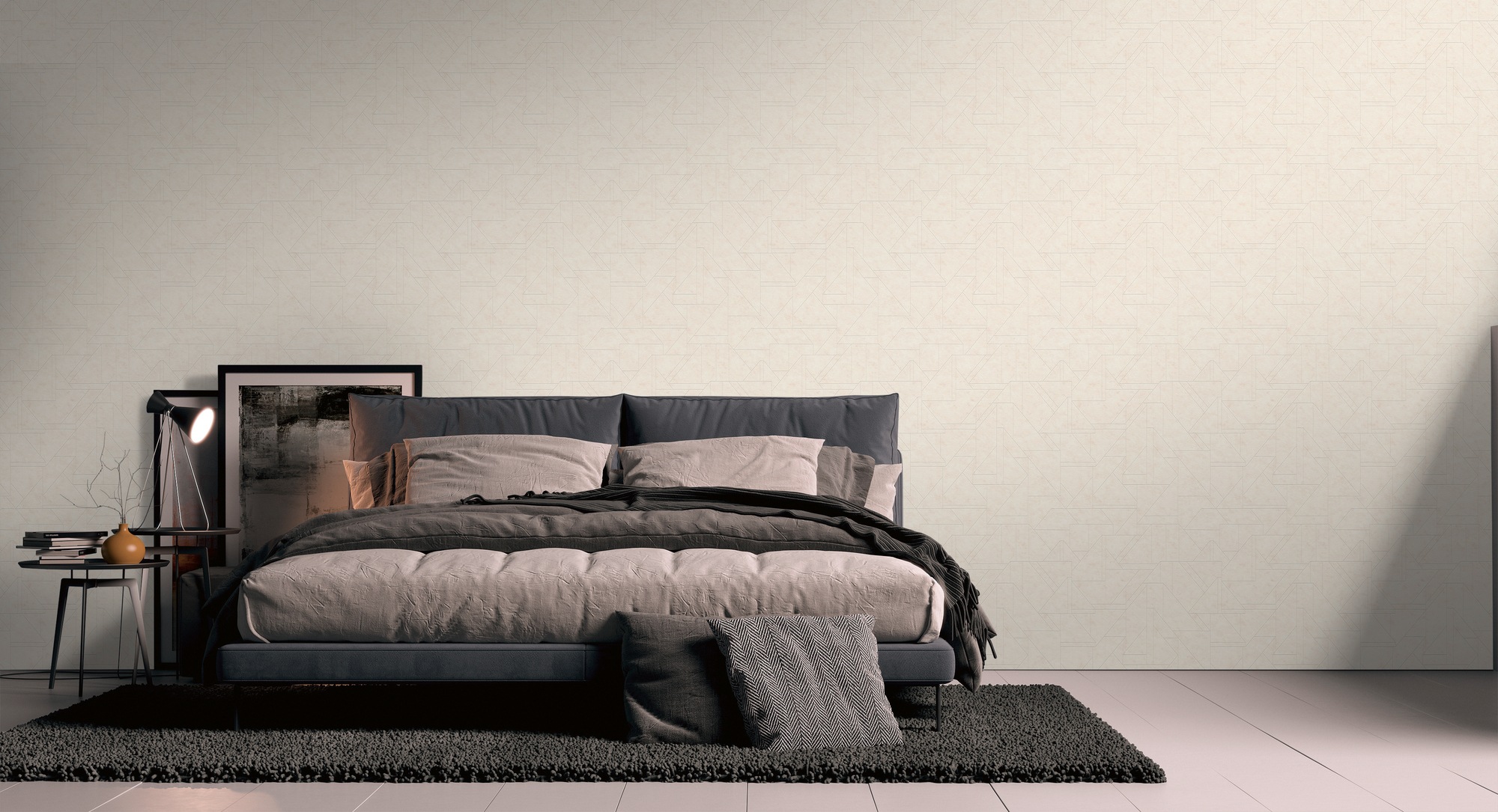 living walls Vliestapete »Metropolitan Stories. Travel Styles. Tapete mit Grafik«, metallic-Metall-Effekte-gemustert, Metallic-Tapete Grafisch Elegant Tapeten Wohnzimmer Schlafzimmer Flur