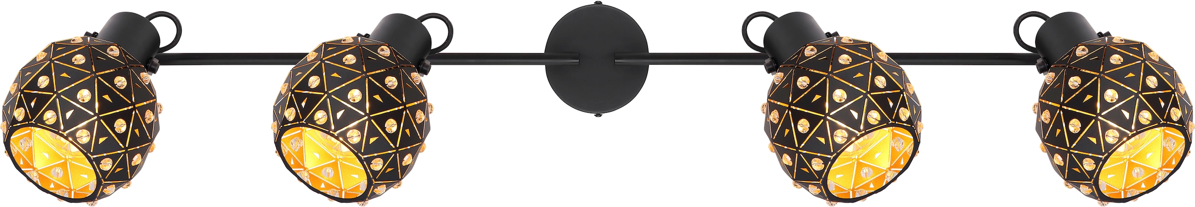 GLOBO LIGHTING Deckenstrahler »JODIE« E27 1 Stk. Spot Deckenspot Flur Schlafzimmer Wohnzimmer