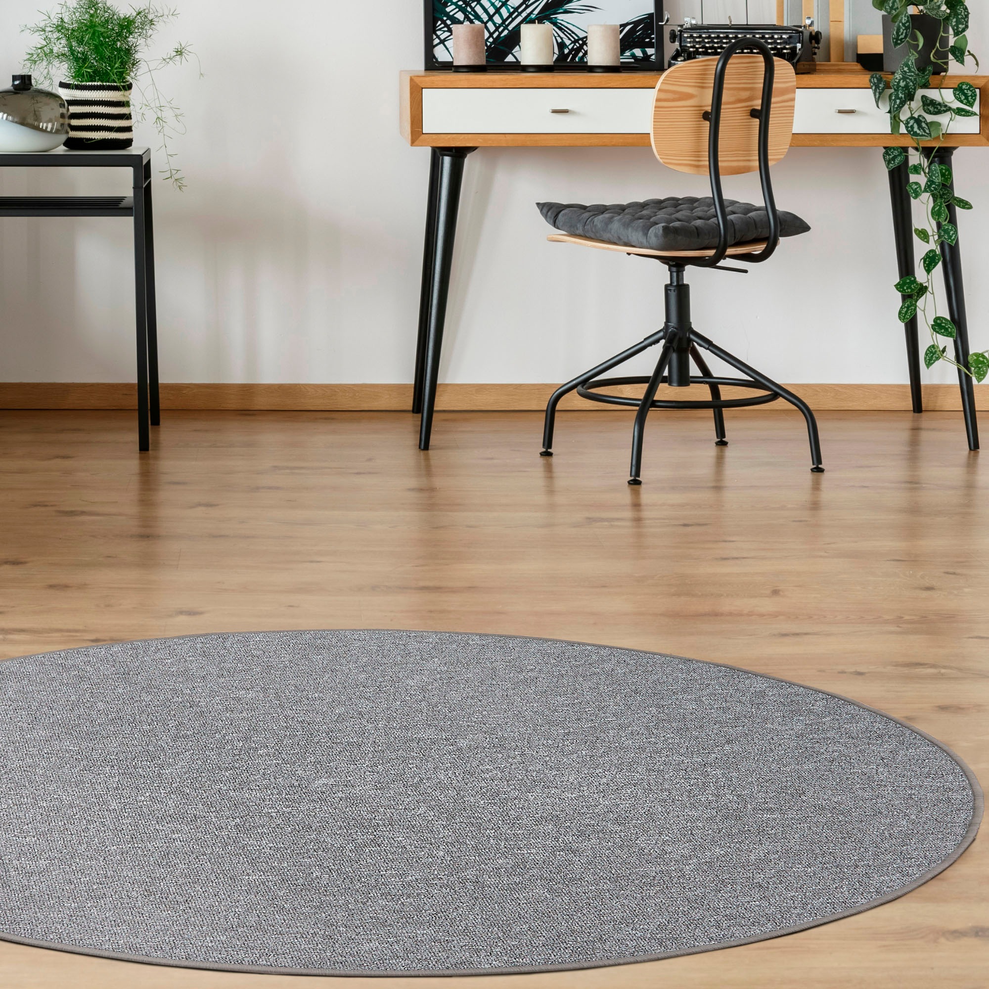 Andiamo Teppich "Luton, Made in Germany" rund 5 mm Höhe melierte Optik, ide günstig online kaufen